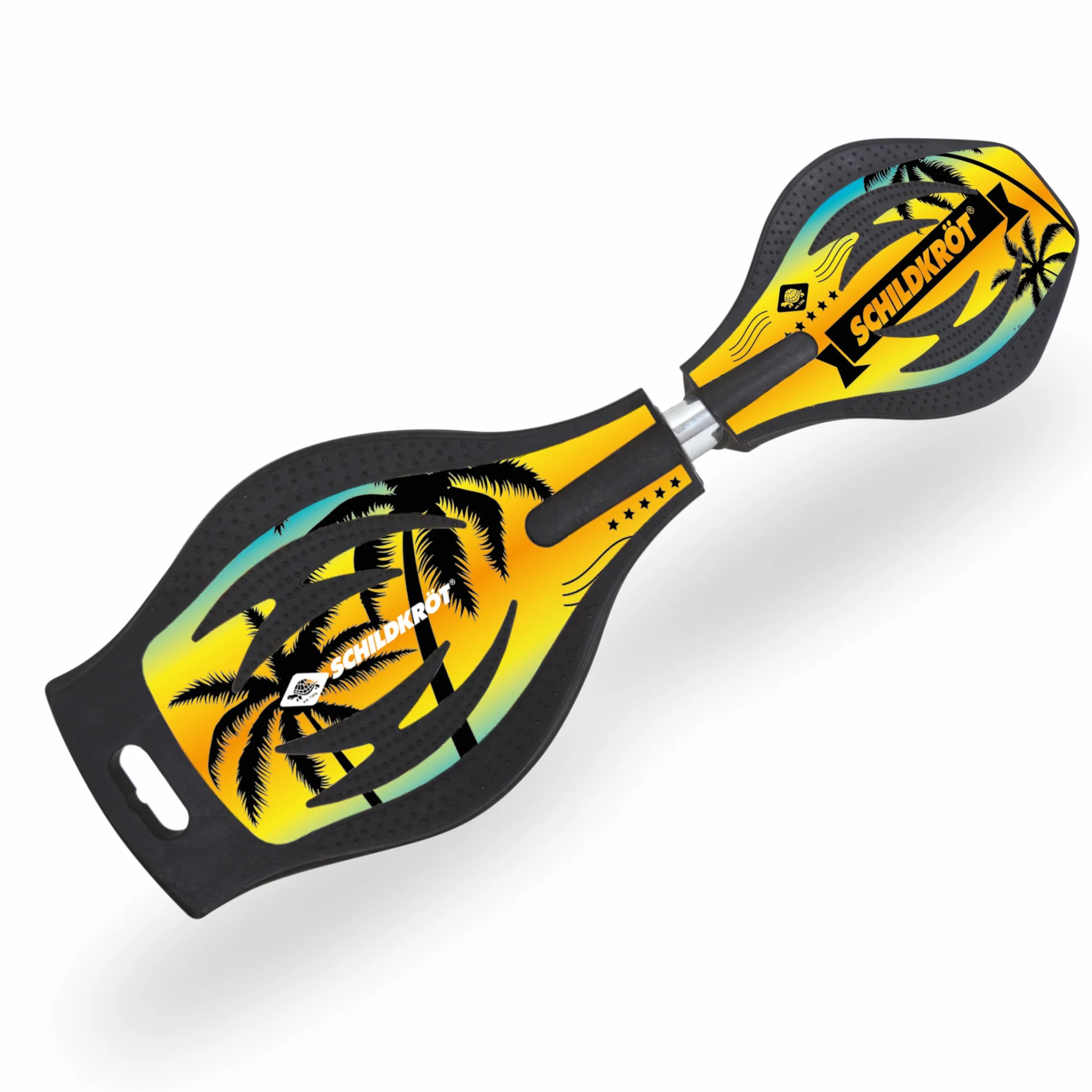 Schildkröt Waveboard Good Vibes, lekka i zwrotna deska z antypoślizgowymi wypustkami, różne wzory do wyboru