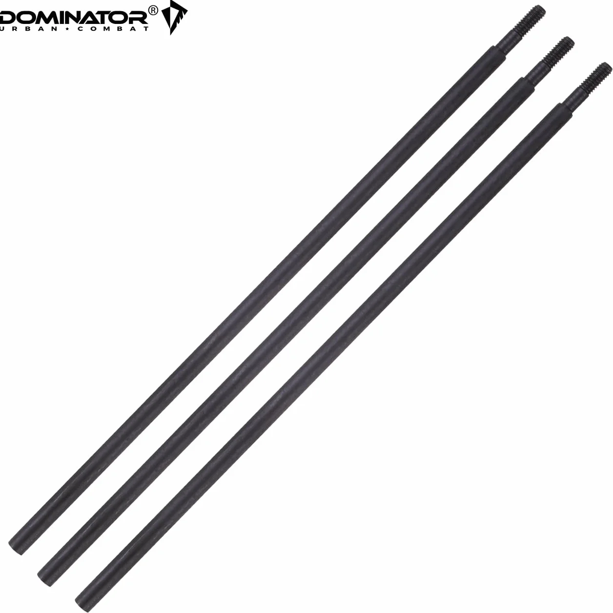 DOMINATOR URBAN COMBAT Zestaw do czyszczenia broni – wysokiej jakości zestaw do pielęgnacji broni stalowej z kijkiem do długiej broni kalibru 5,56 mm do karabinu M16, Beryl, Grot, AR15 - długość