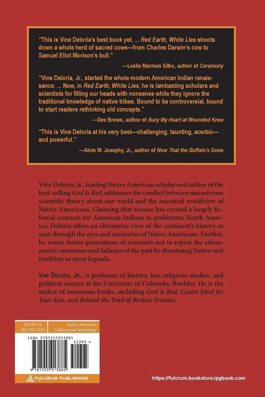 Red Earth, White Lies: Native Americans and the Myth of Scientific Fact
