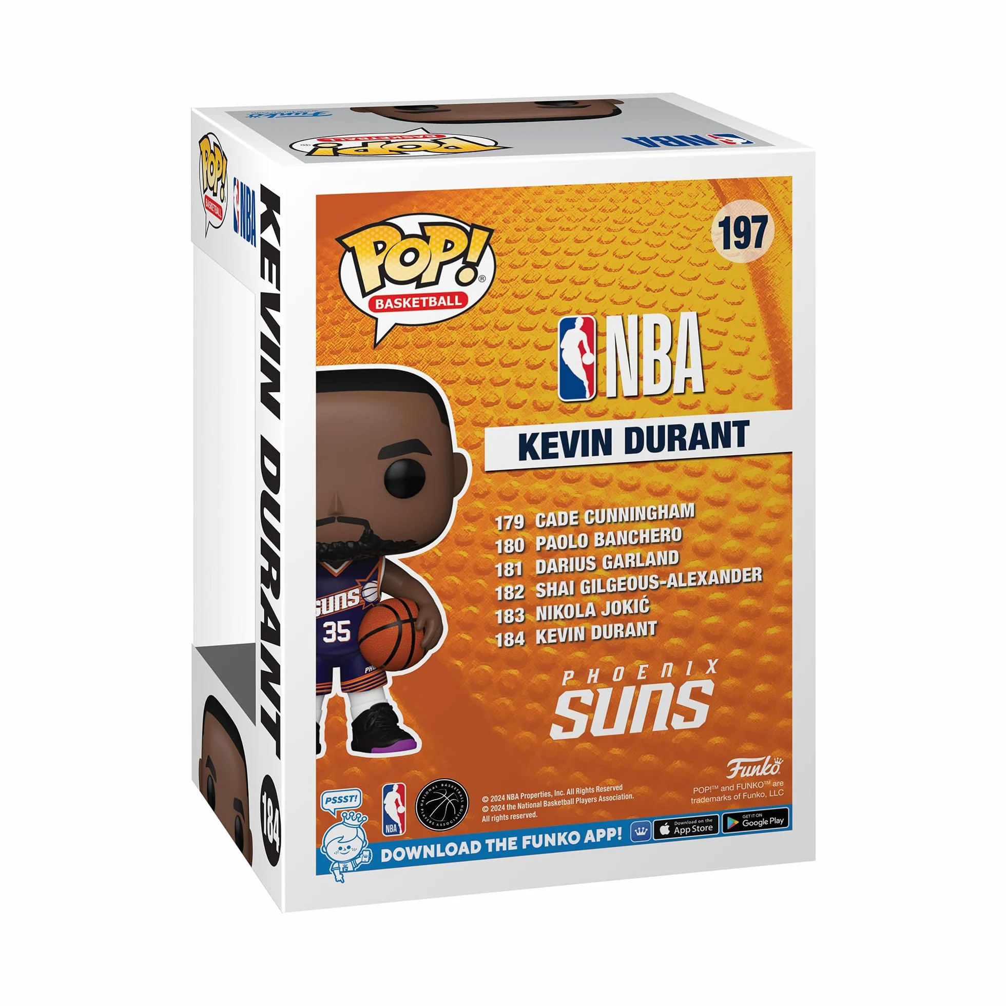 Funko Pop! NBA: Suns - Kevin Durant - Icon Edition - winylowa figurka kolekcjonerska