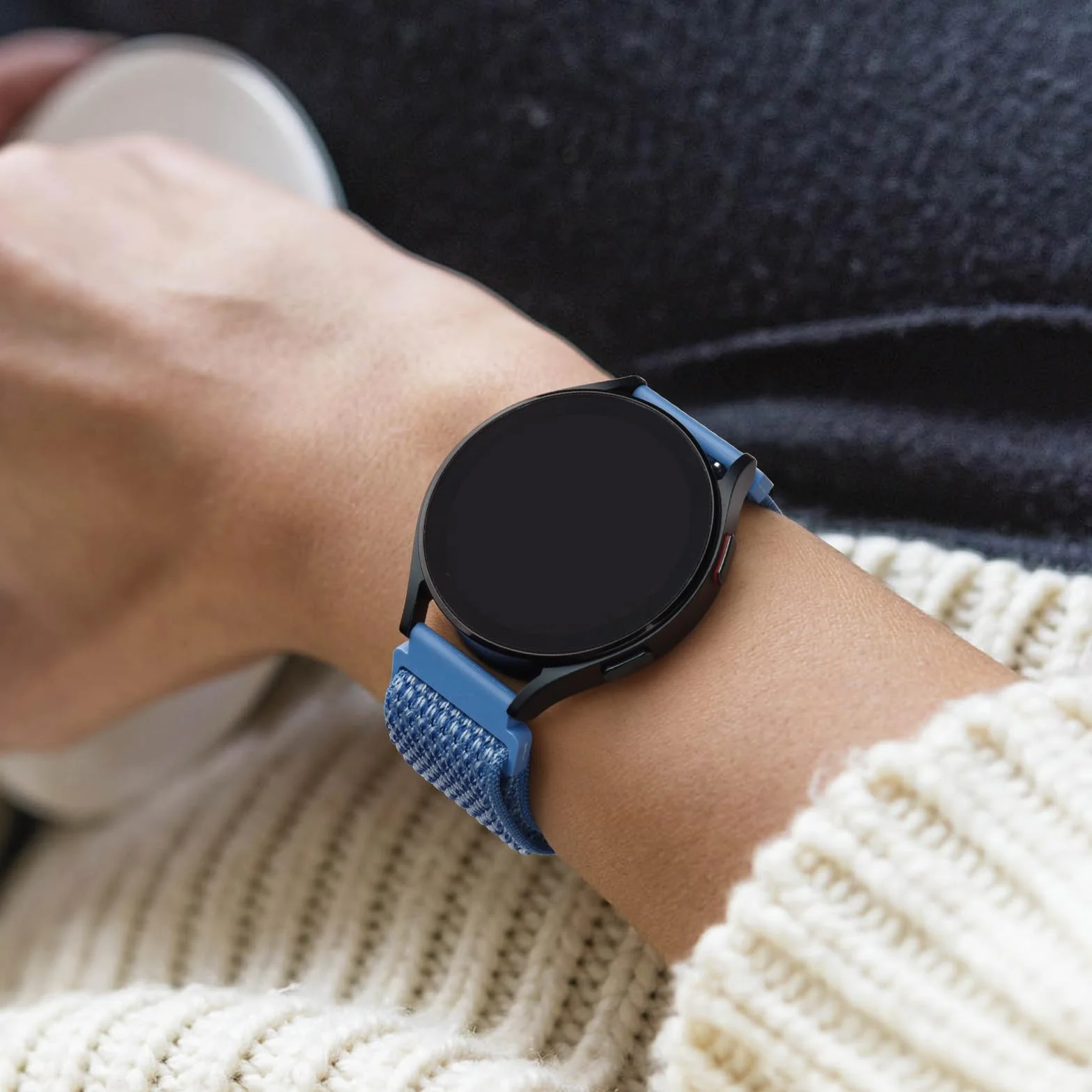 Amazfit Active 2 Pasek do zegarka 20 mm nylonowy rzepy