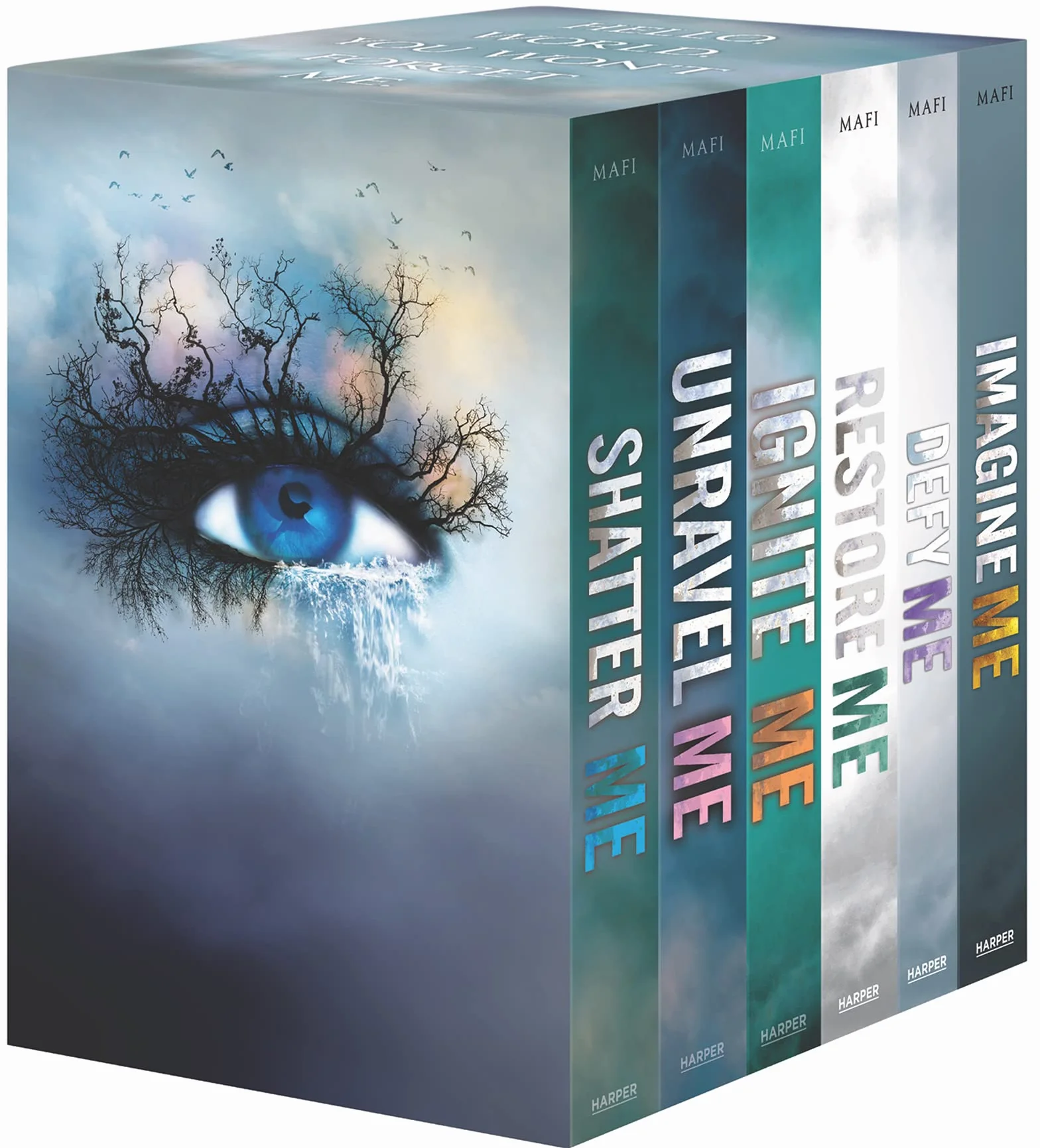 Shatter Me Series 6-Book Box Set: Shatter Me, Unravel Me, Ignite Me, Restore Me, Defy Me, Imagine Me: 1-6