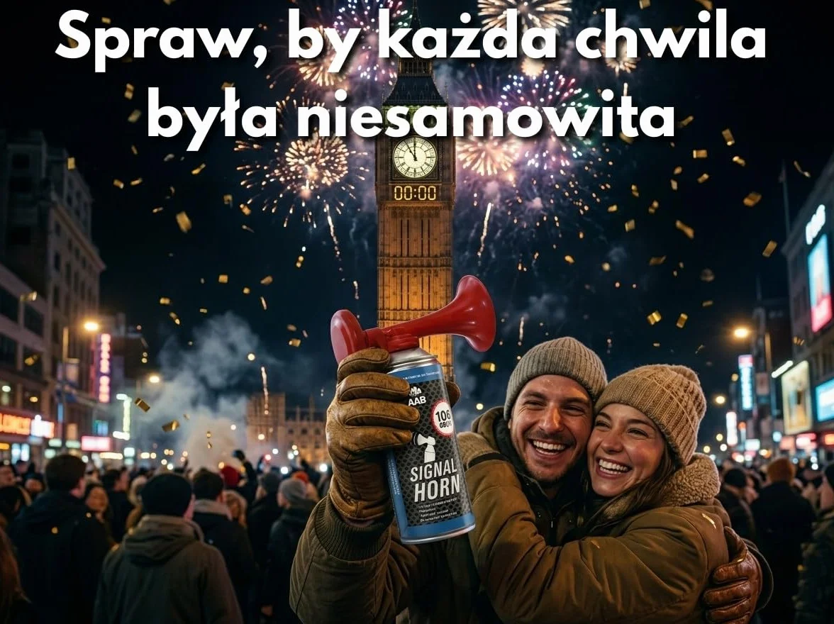 AABCOOLING Signal Horn 40g - Trąbka Kibica z Niepalnym Gazem, Głośna Wuwuzela Gazowa, Sygnał Dźwiękowy na Sprężone Powietrze Na Imprezy, Urodziny