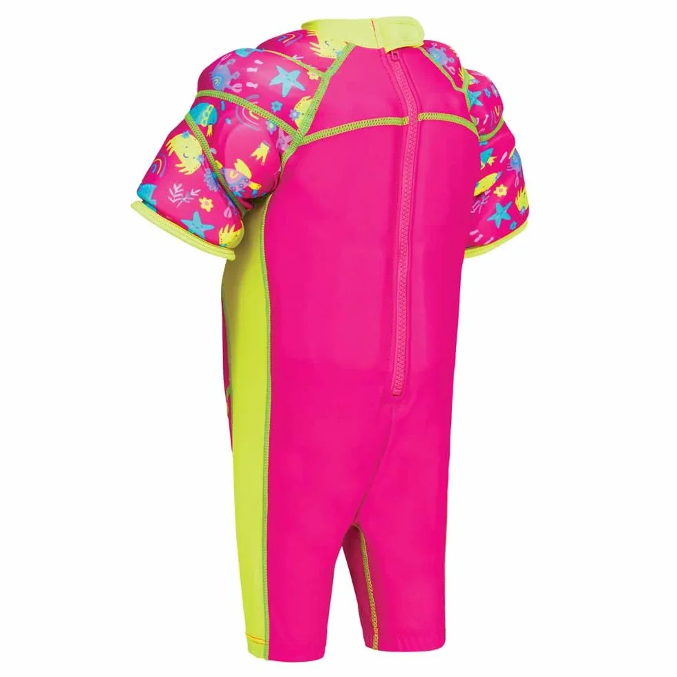 Sea Queen Wings Floatsuit Pink