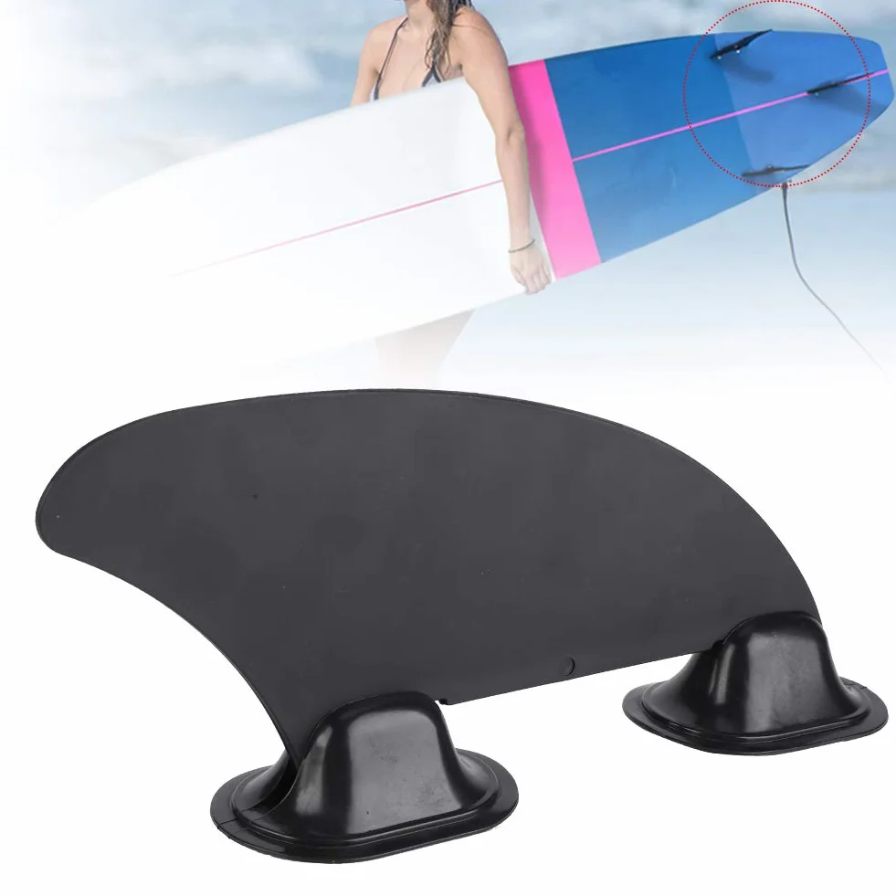 Kayak Fin Kayak Skeg Tracking Fin Surfboard Sup Fin Zintegrowane Punkty Mocowania Płetw Płetwy do Deski Surfingowej Akcesoria Zamienne do Deski Sup, Nadmuchiwanego Kajaka, Długiej Deski