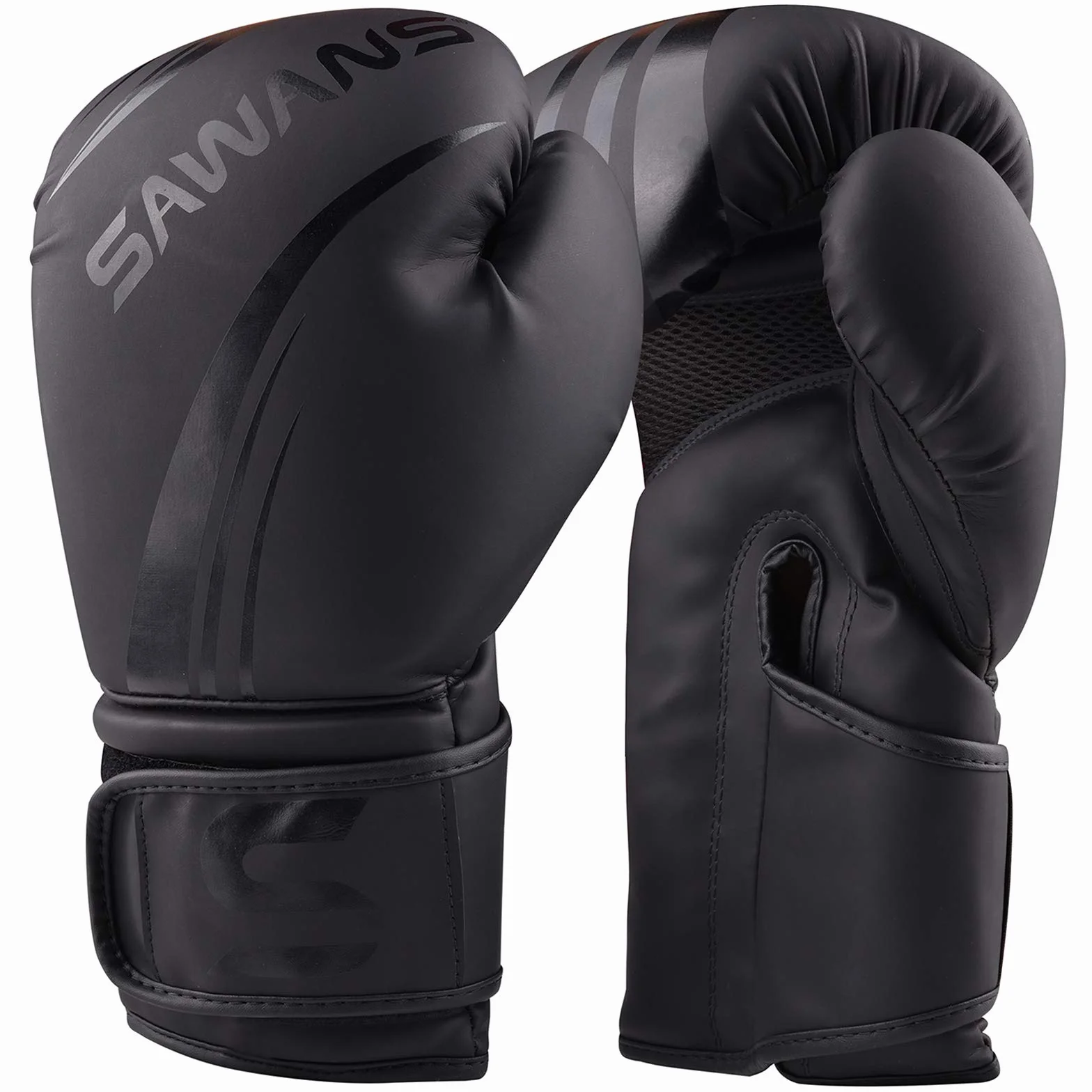 SAWANS® Rękawice bokserskie profesjonalne MMA sparing kickboxing worek treningowy muay thai walka
