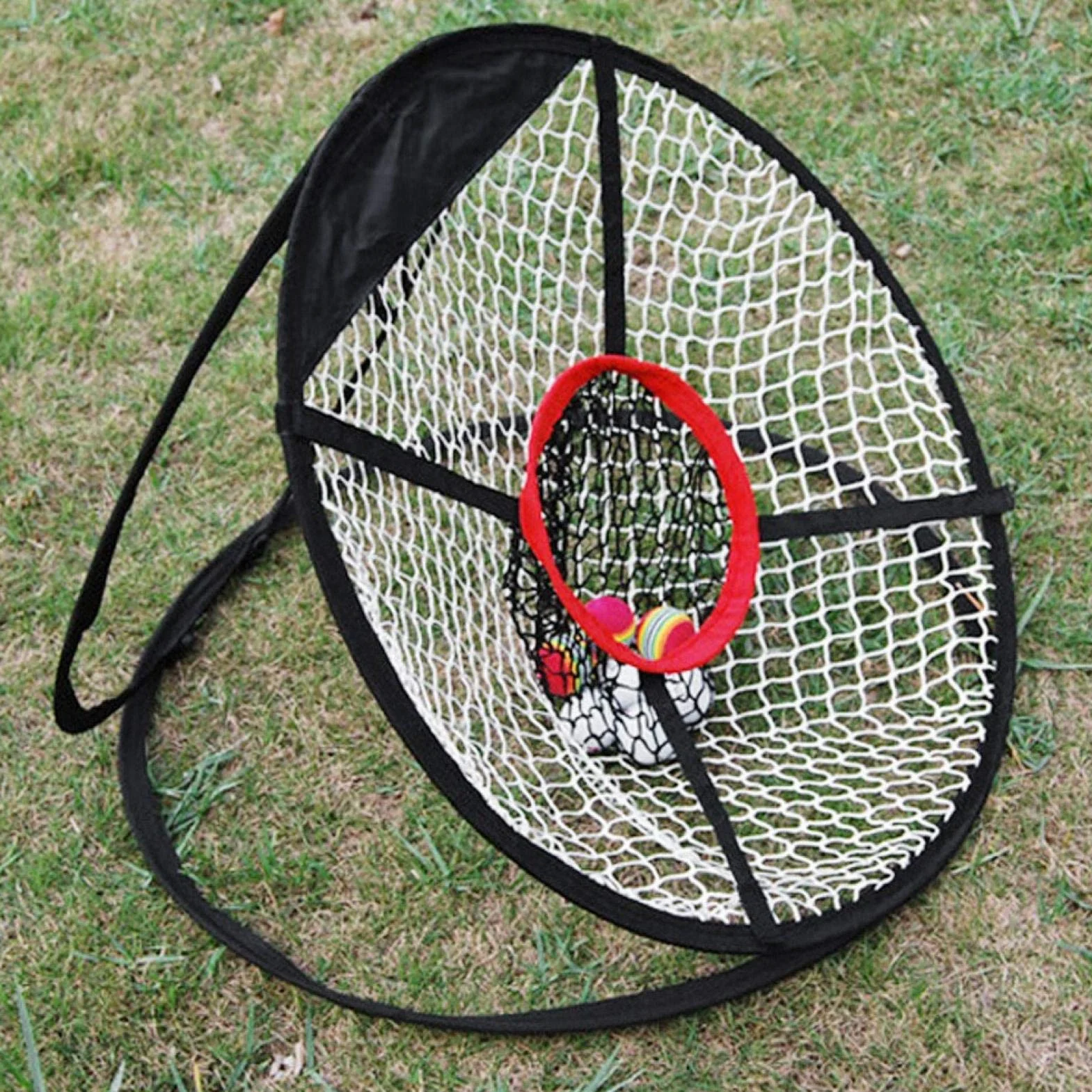 Alomejor Golf Chipping Net dwie warstwy Pop Up siatka treningowa