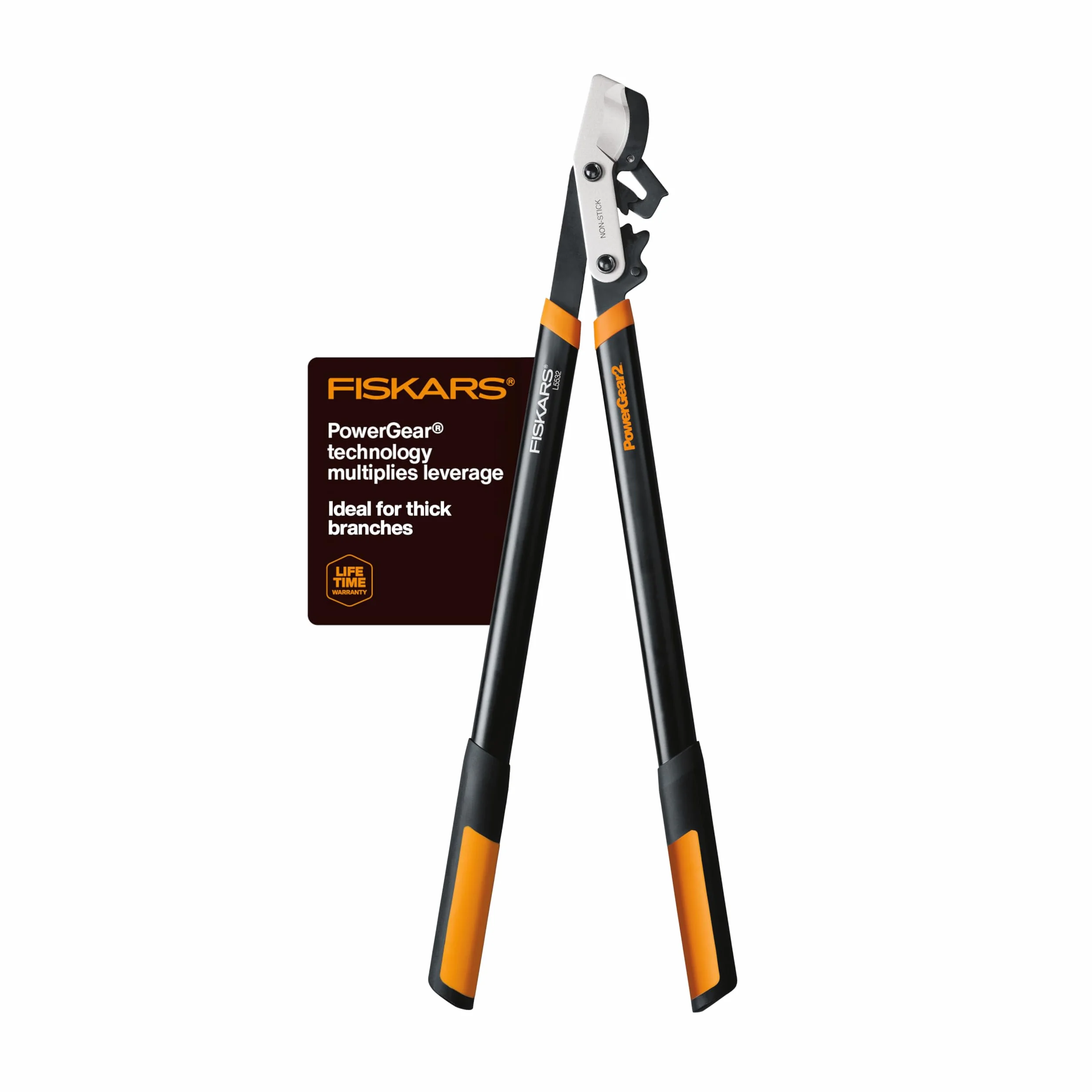 Fiskars 32-calowy PowerGear2 Lopper, import z USA