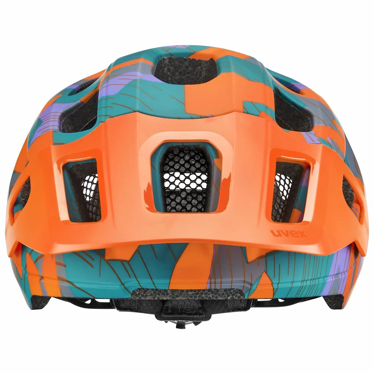 uvex kask rowerowy unisex-dzieci 52-56 cm papaya camo matt