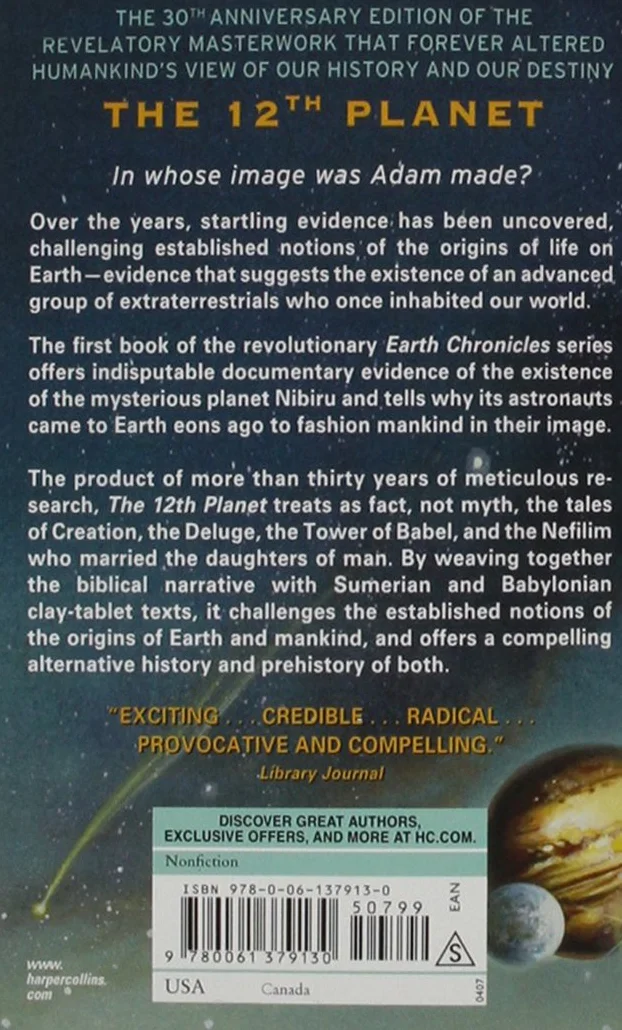12th Planet: Book I of the Earth Chronicles: 1