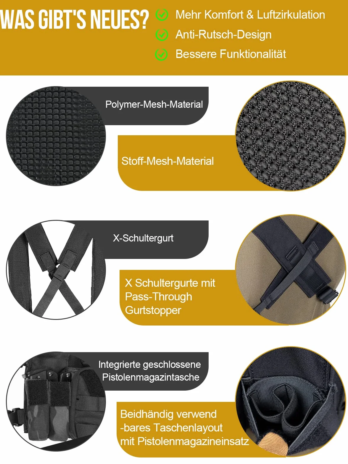 OneTigris Kamizelka Taktyczna Regulowana Wodoszczelna Airsoft