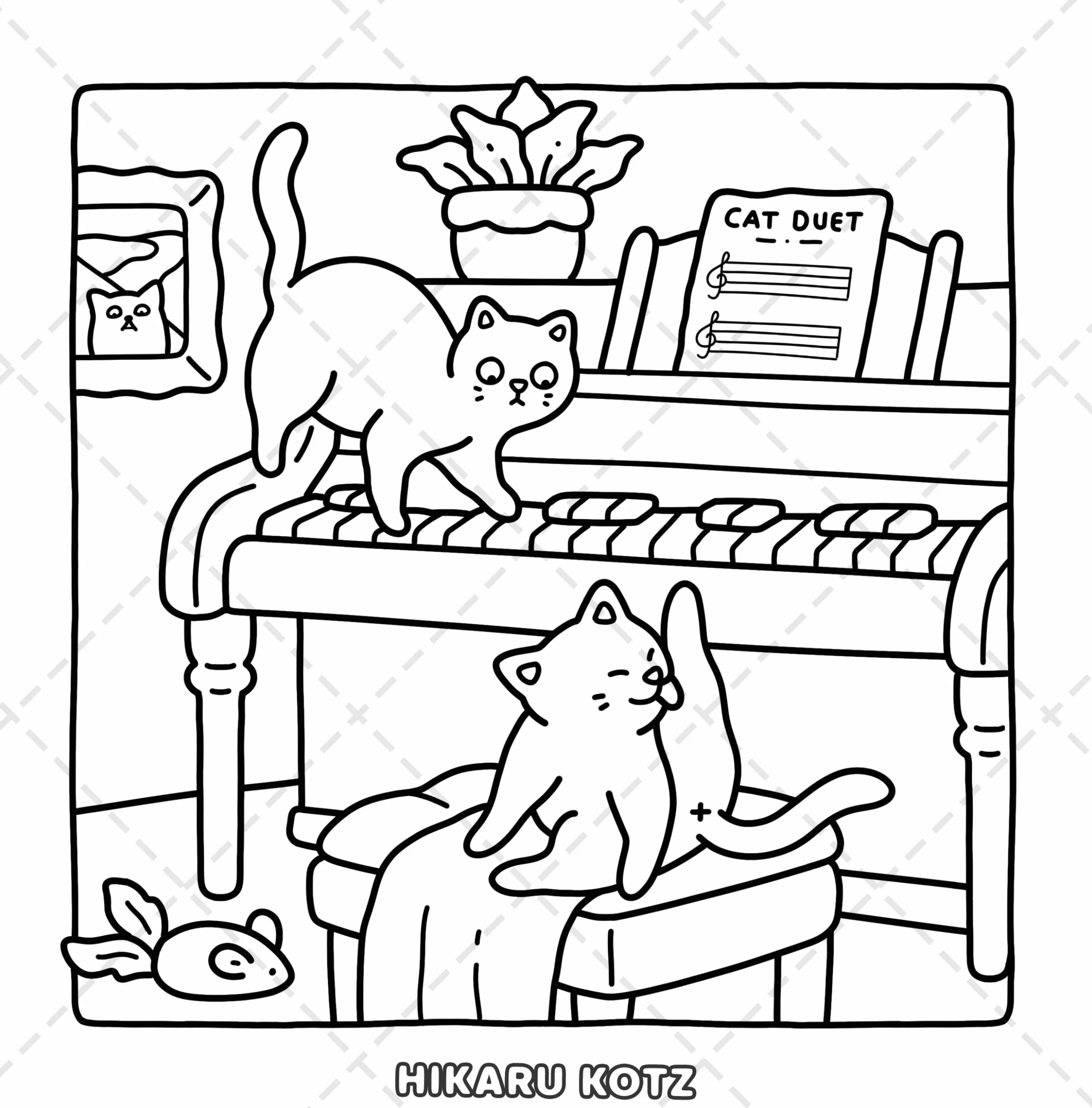 Naughty Cats: Cattitude Coloring Book for Adults and Teens