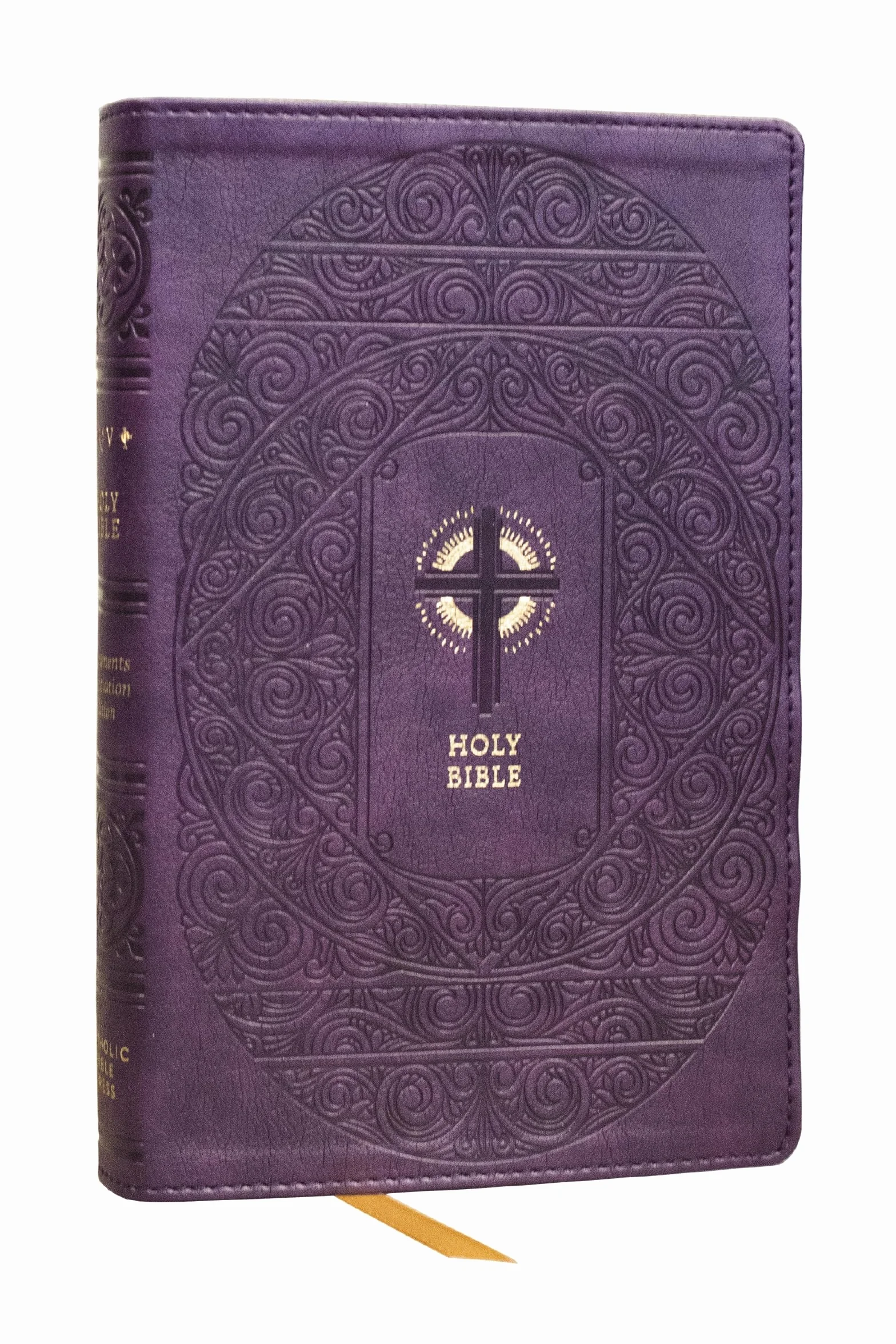 Nrsvce Sacraments of Initiation Catholic Bible, Purple Leathersoft, Comfort Print: New Revised Standard Version, Sacraments of Initiation Catholic ... Leathersoft, Comfort Print, Anglicized Text
