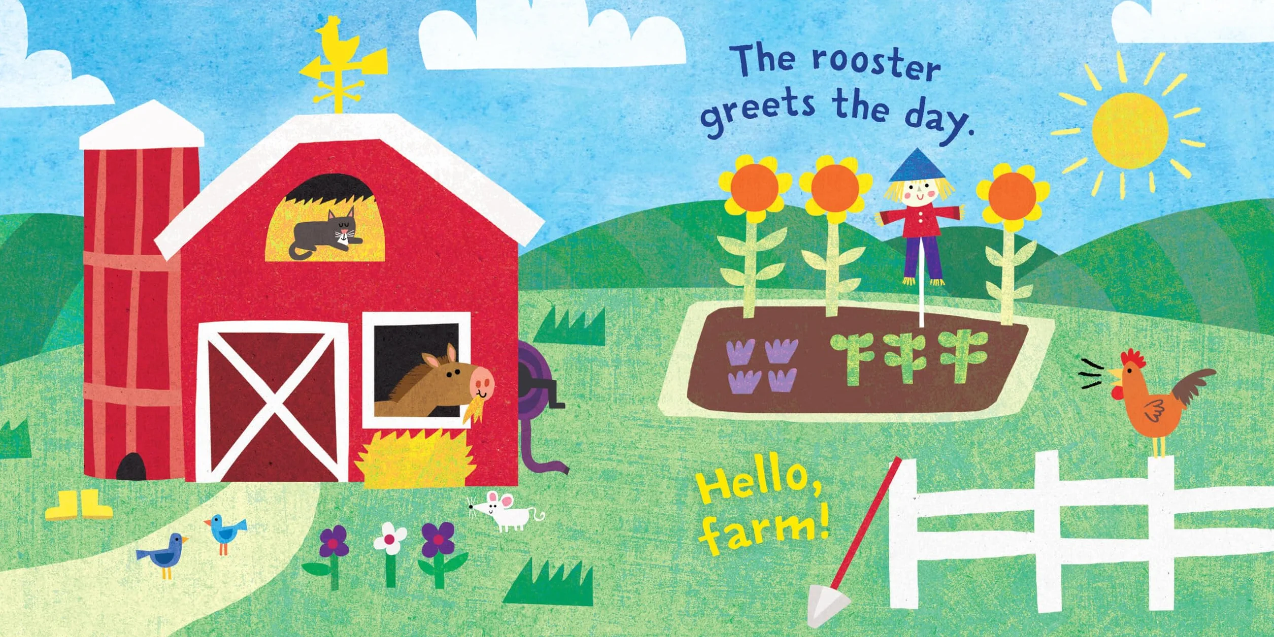 Indestructibles: Hello, Farm!: Chew Proof · Rip Proof · Nontoxic · 100% Washable (Book for Babies, Newborn Books, Safe to Chew)