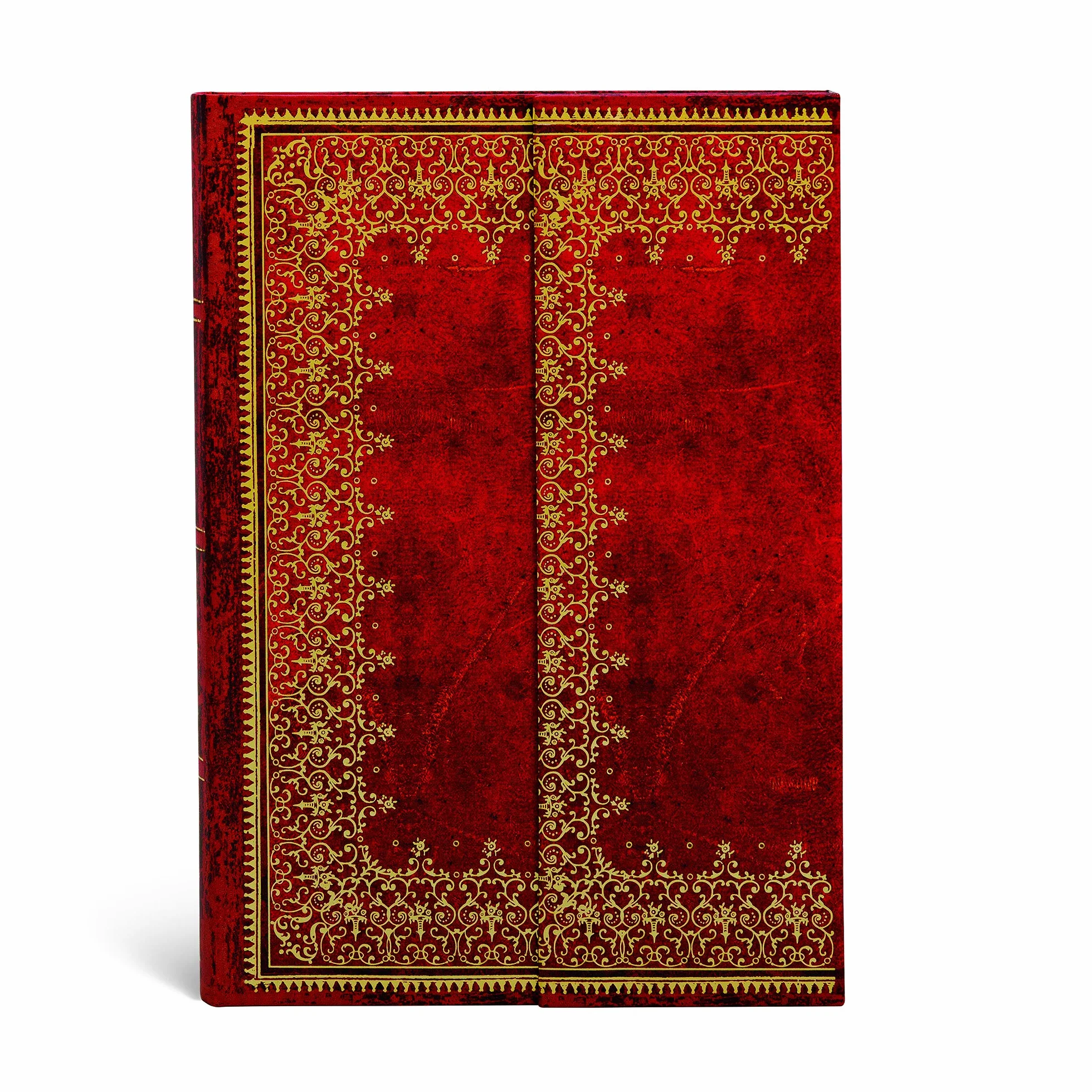 Carnet rigide Paperblanks Feuille d'Or Flexi Mini Ligné 176p.: Mini Flexi Wrap Lined