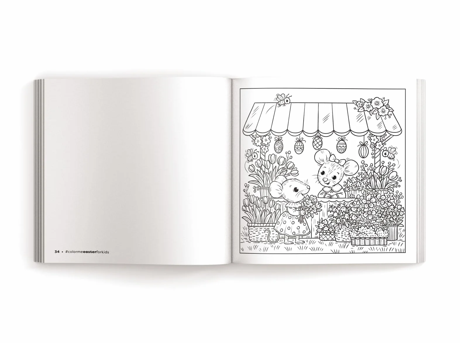 Color Me Easter (for Kids!): 30 Springtime Coloring Pages