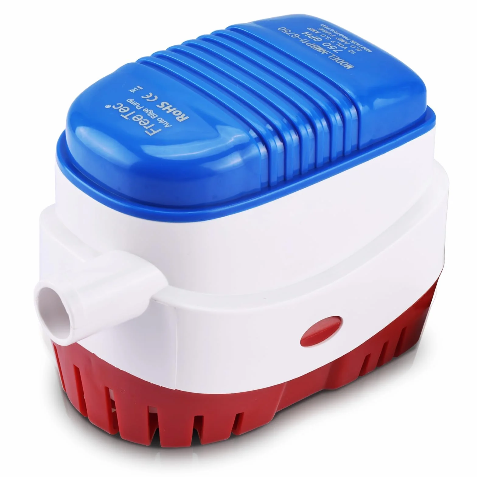 FreeTec Pompa zęzowa 12 V 47 LPM automatyczna z przełącznikiem pływakowym