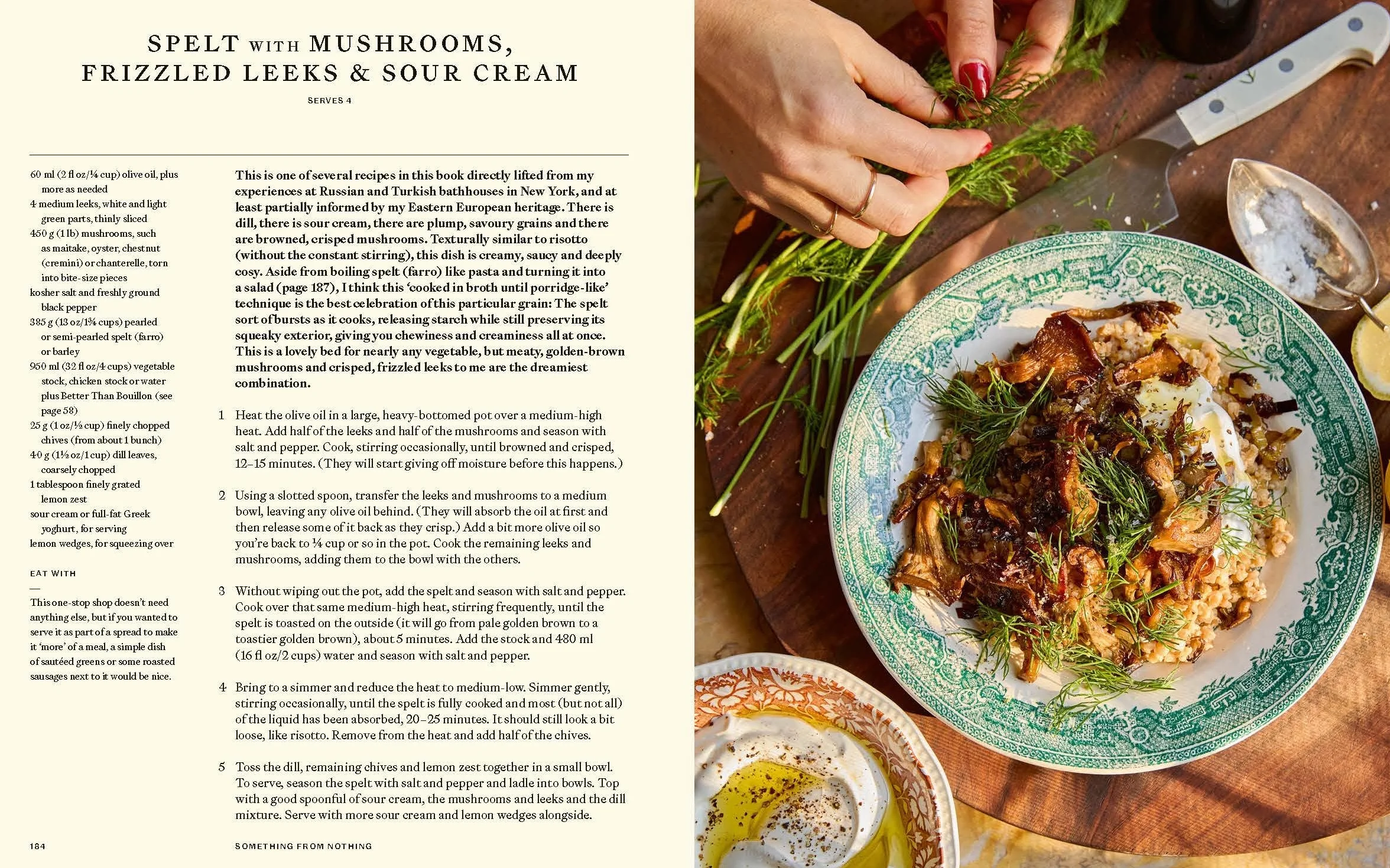 Something from Nothing: A Cookbook