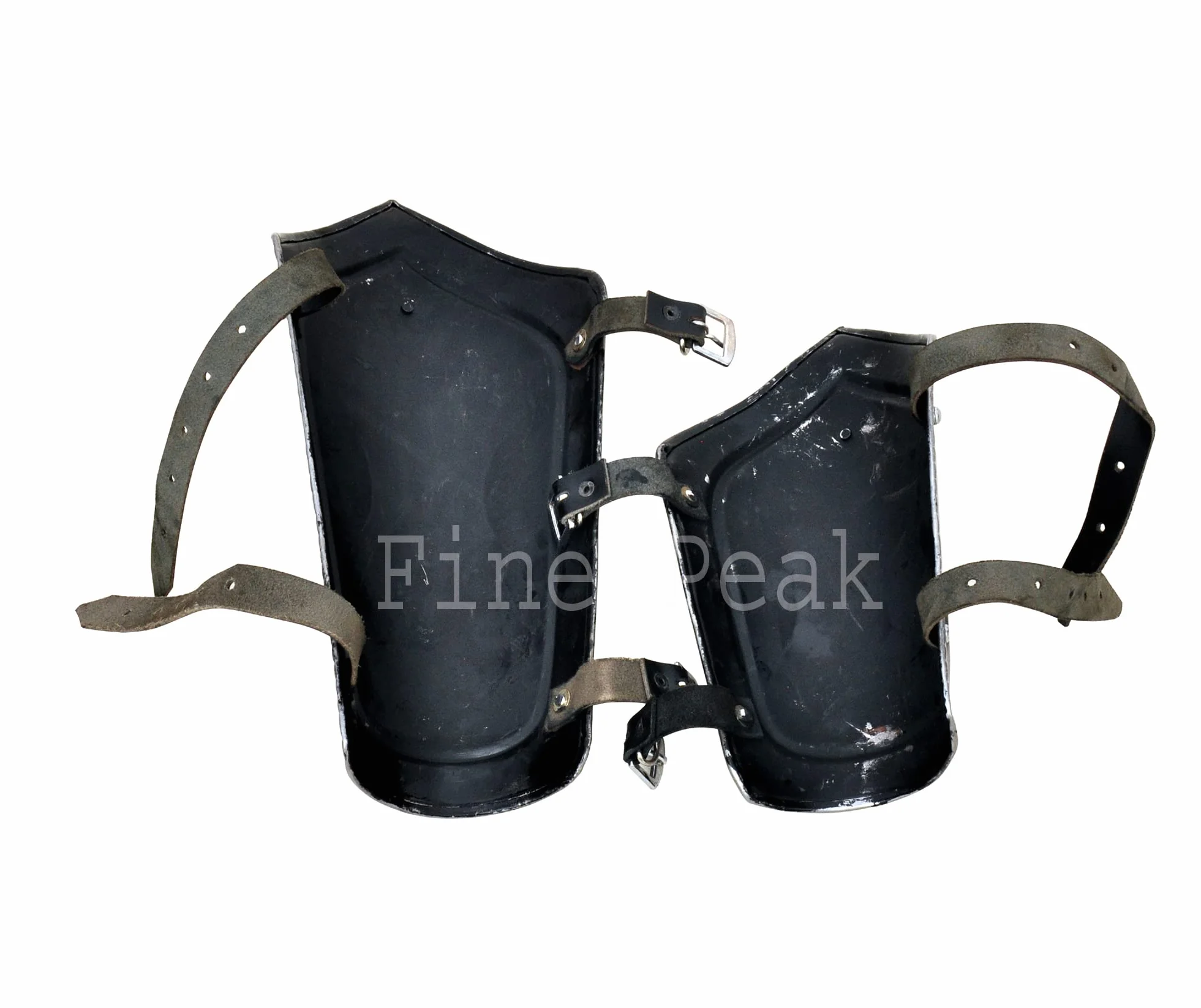 Zestaw Zbroi Rycerza Średniowiecznego Gorget Stalowy z Vambraces i Nakolannikami