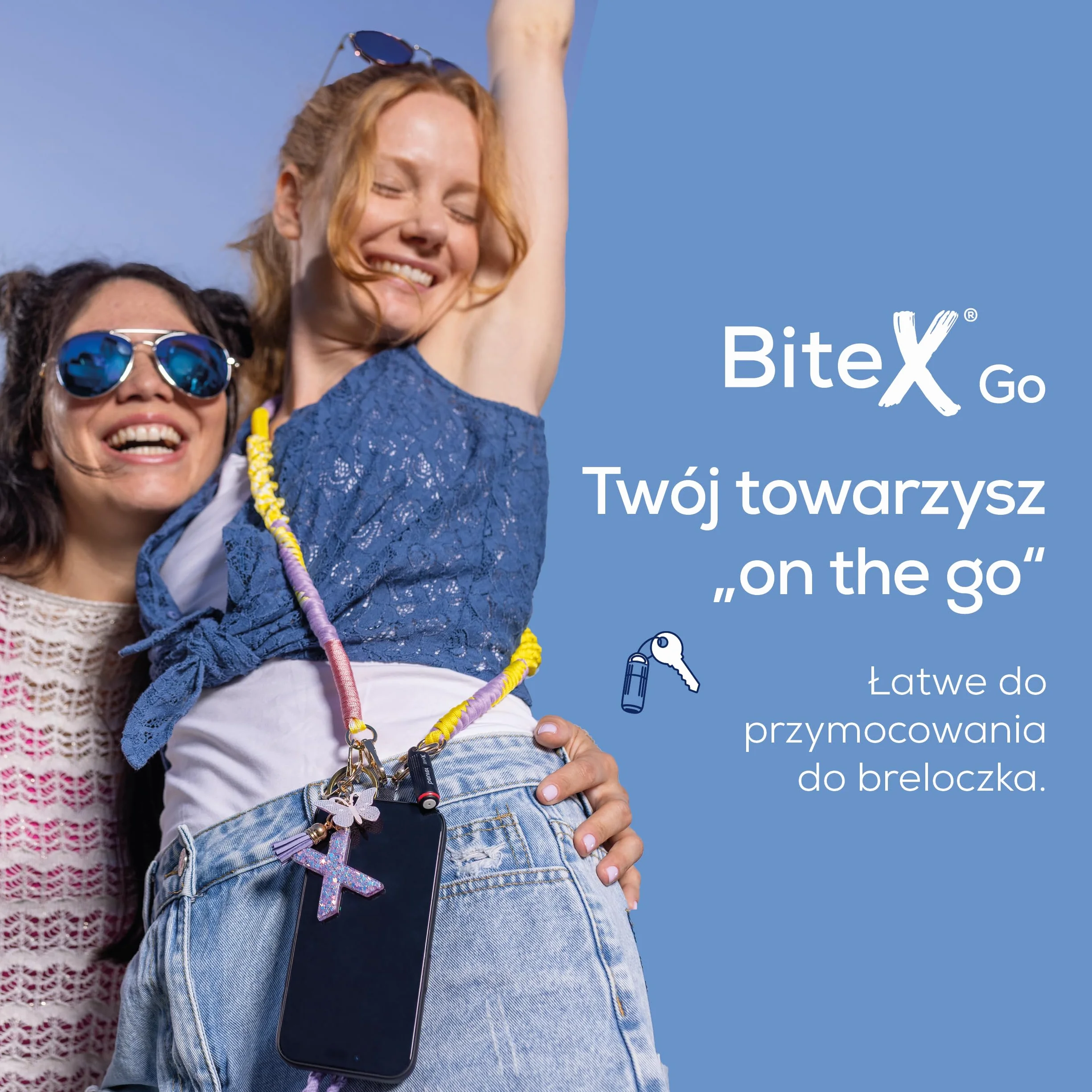 Beurer BiteX Go Deep Black środek na ukąszenia owadów do smartfona, do leczenia ukąszeń i użądleń owadów, łagodzi swędzenie, do telefonu dla Androida i iPhone (złącze USB-C), z światło