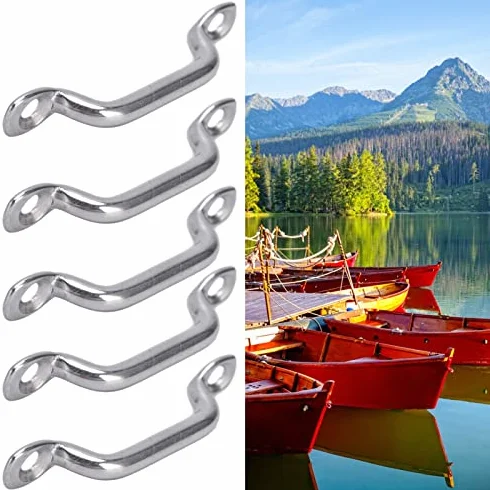 Stal Nierdzewna 316 Wspornik Zestaw Mocowania Boat Top Pad Eye Deck Loop