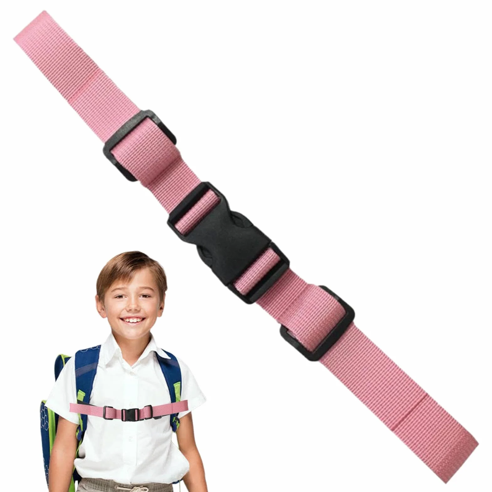 Plecak Chest Strap, regulowany pasek z klamrą, uniwersalny pasek na kostkę, akcesoria campingowe