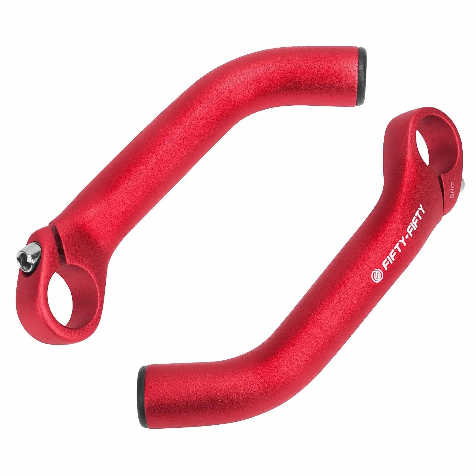 FIFTY-FIFTY Końce kierownicy rowerowej, Bar Ends rower, stop aluminium