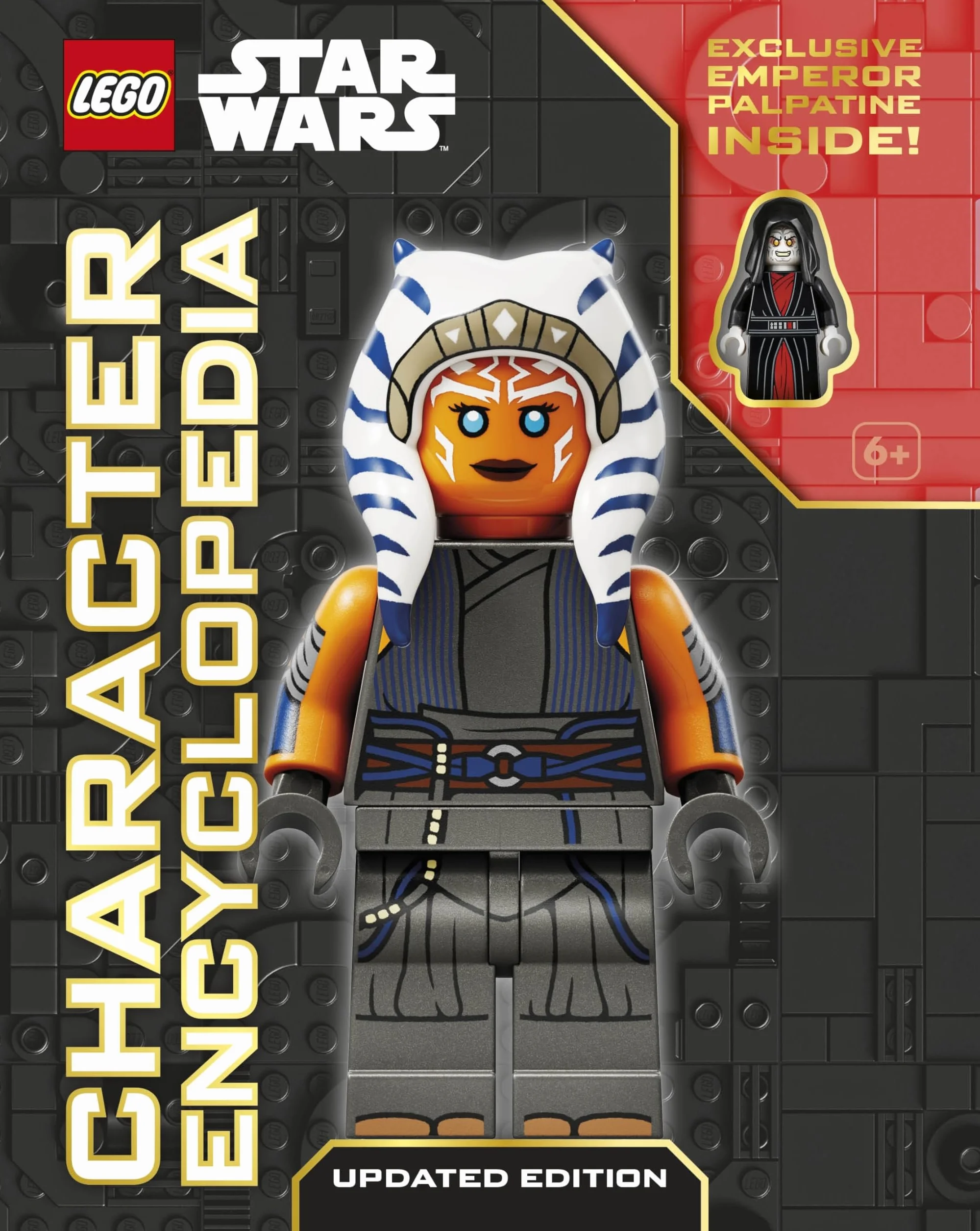 LEGO Star Wars Character Encyclopedia Updated Edition: The Ultimate Guide to the Best 200 Minifigures from the LEGO Star Wars Galaxy; Comes with Exclusive Emperor Palpatine Minifigure
