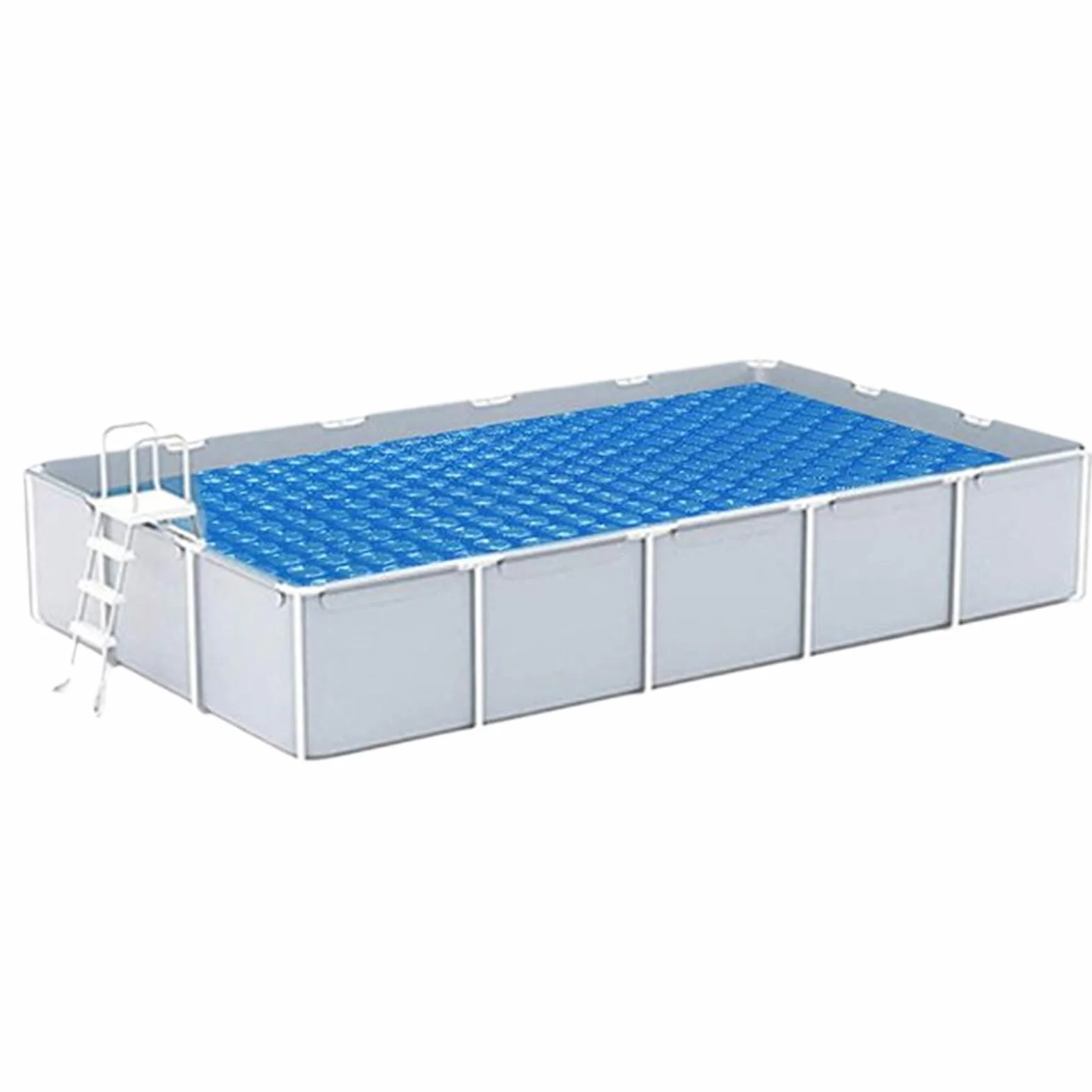 Basenowy solarny – plandeka solarna na basen, odporny na promieniowanie UV ochronny, wanna z hydromasażem, spa staw pływanie w ziemi pod ziemią lato zima ogród trawnik