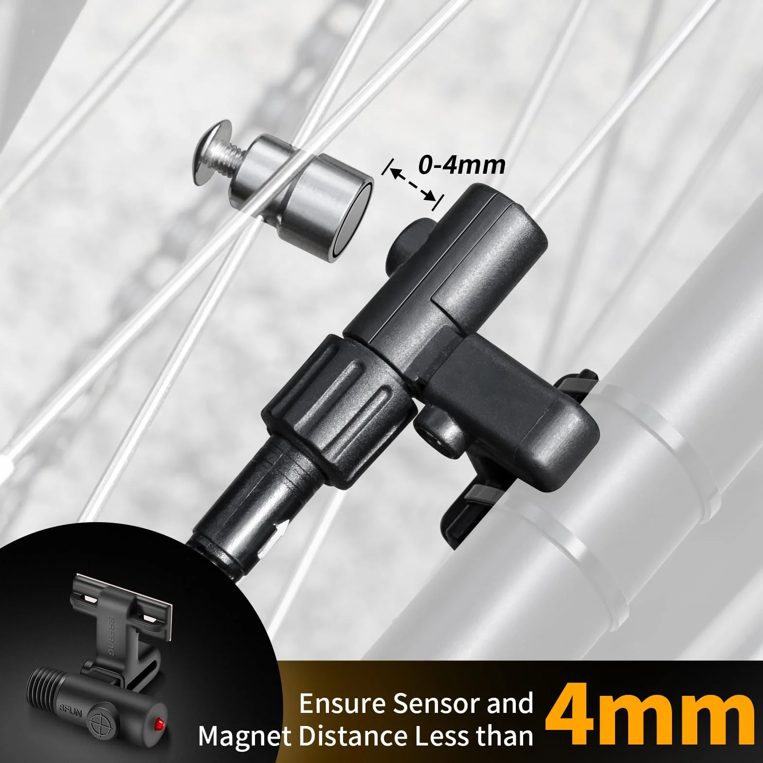 Zeekpowa Czujnik prędkości do silnika eBike Bafang BBS01B BBS02B BBSHD Silnik eBike Bafang Speedometer do silnika średniego napędu i piasty części eBike