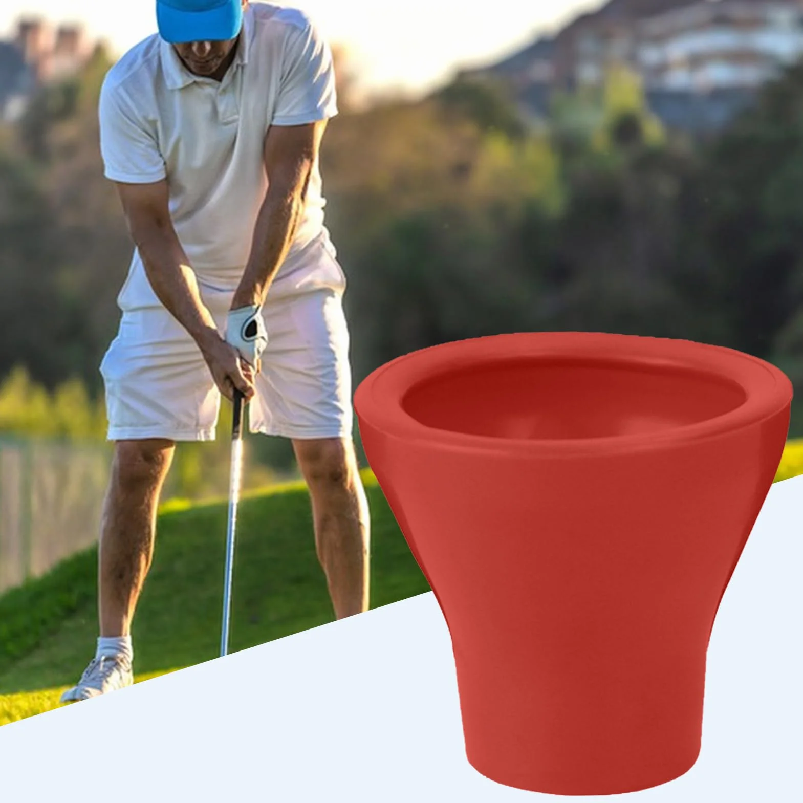 Gumowy chwytak do piłek golfowych - narzędzie do podnoszenia