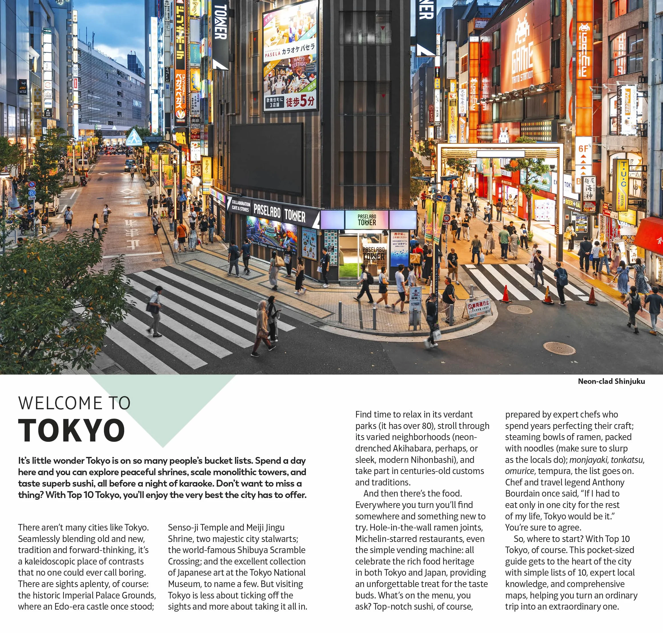 DK Top 10 Tokyo: Top 10 lists for your perfect trip, plus an all-weather folded map