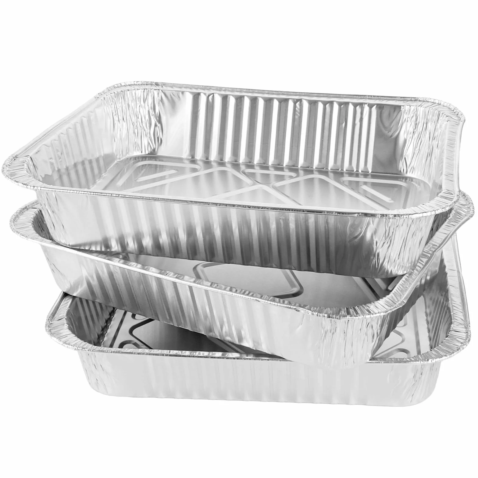 SHUESS 30 sztuk aluminiowych misek do grilla, duże 5000 ml, 37 x 26 x 7 cm, aluminiowe, jednorazowe miseczki z folii aluminiowej, na Boże Narodzenie, sylwestra, imprezę, bufet
