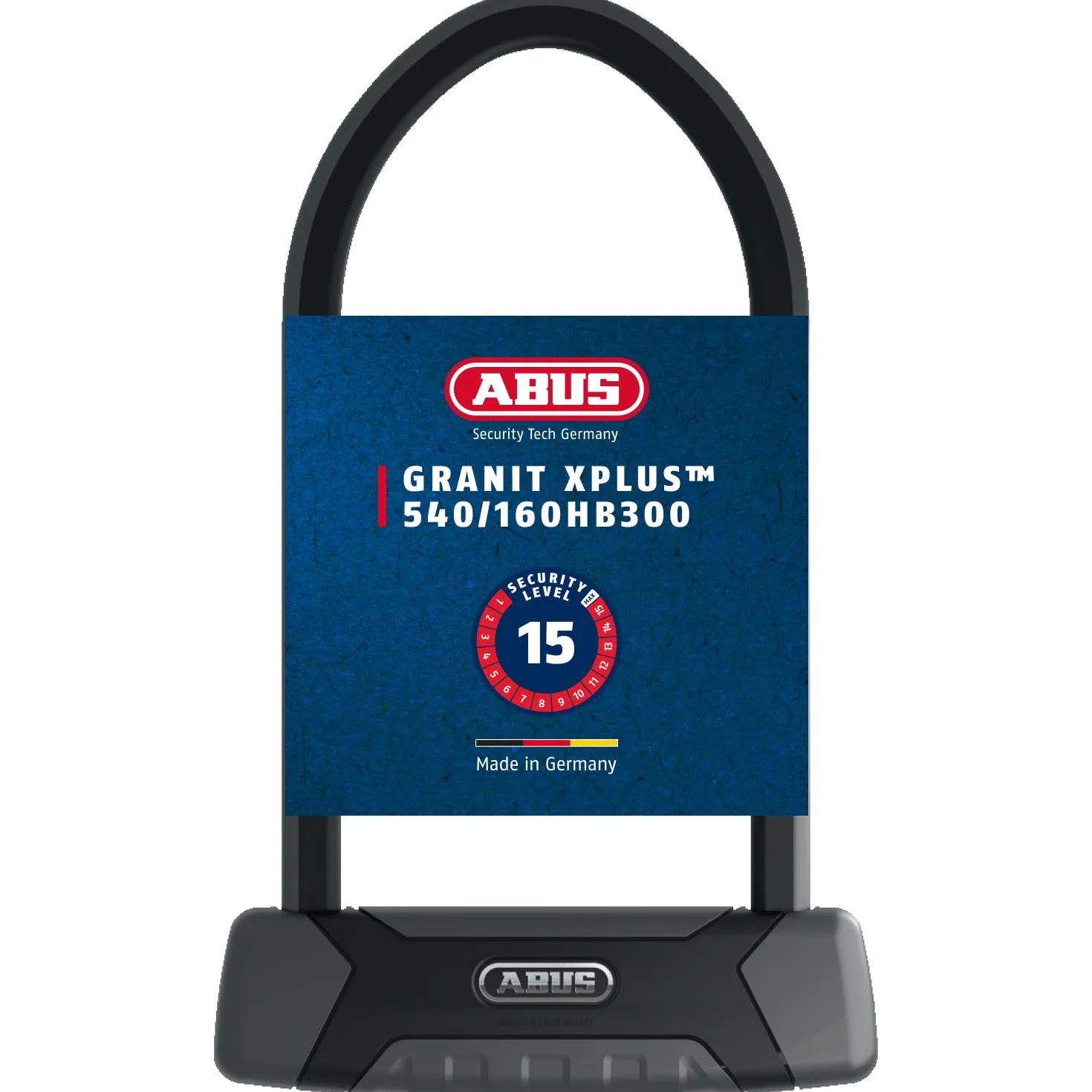 Abus GRANIT XPlus 540 U-Lock 160HB300 Antirrob, 300 mm + USH540