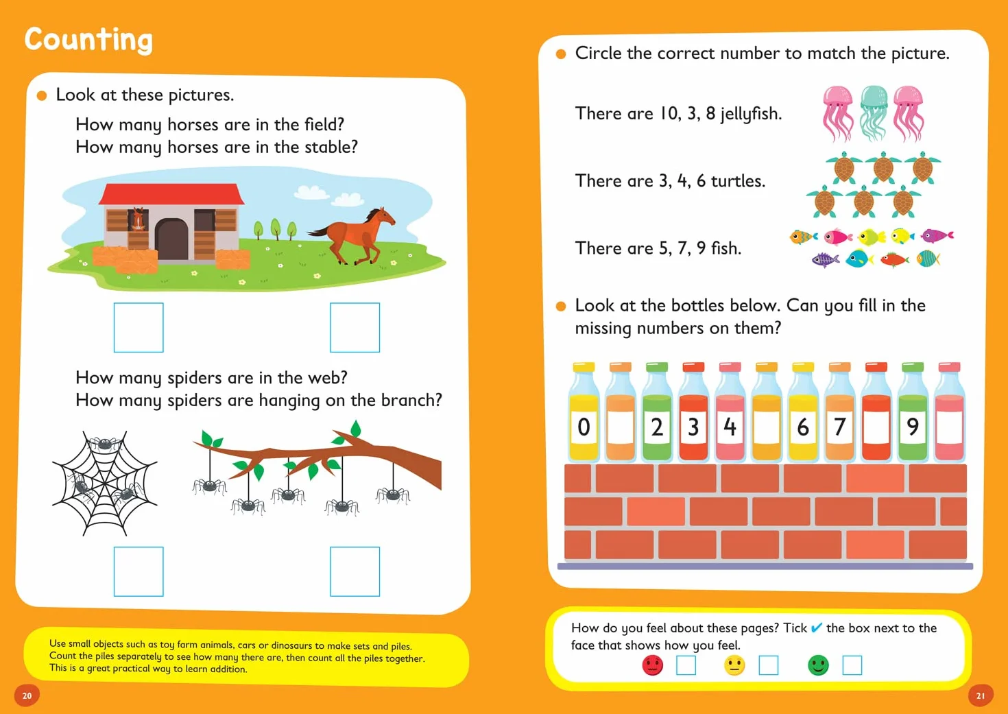 Starting School Workbook Ages 3-5: Ideal for home learning