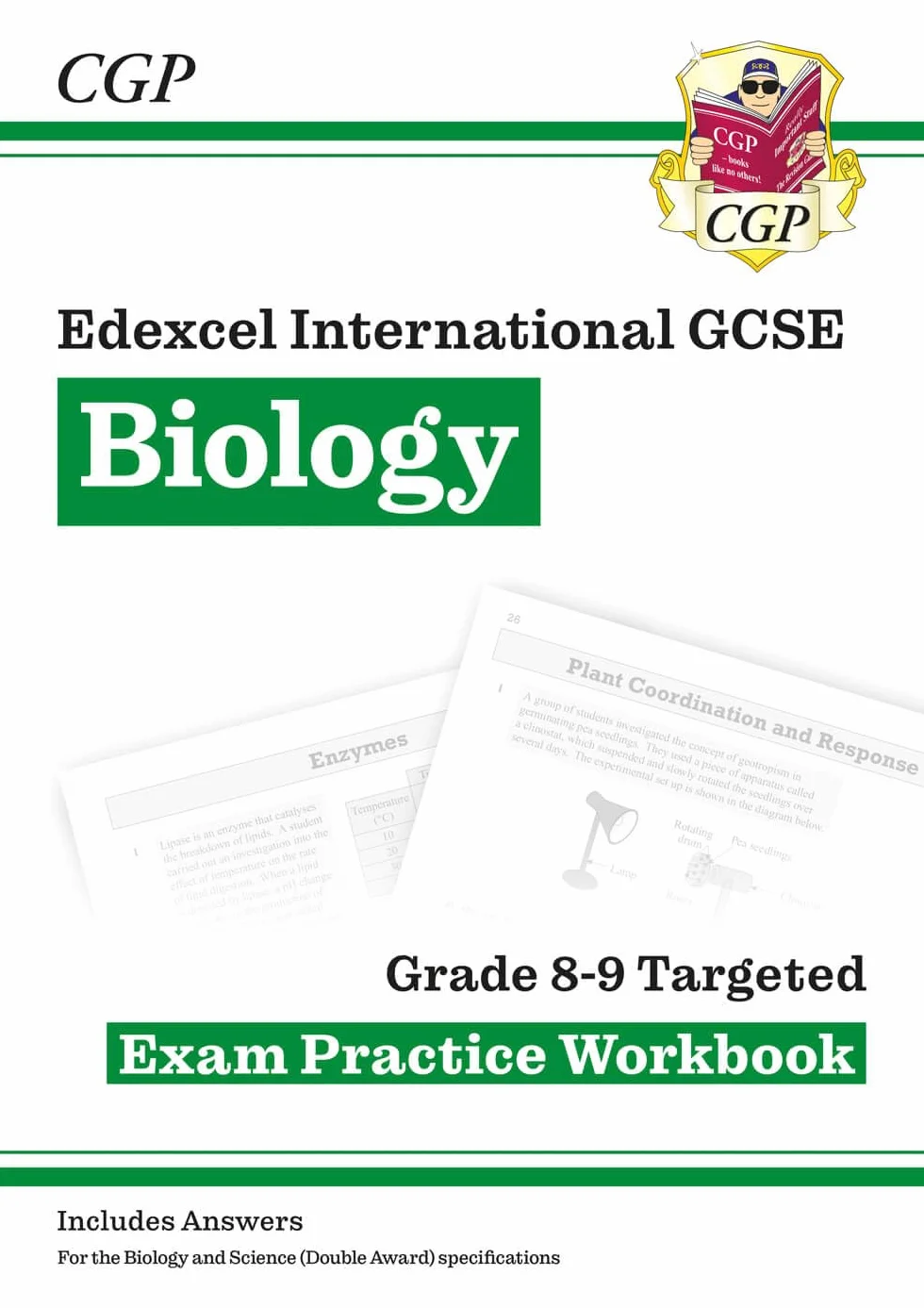 Edexcel International GCSE Biology Grade 8-9 Exam Practice Workbook (with Answers)