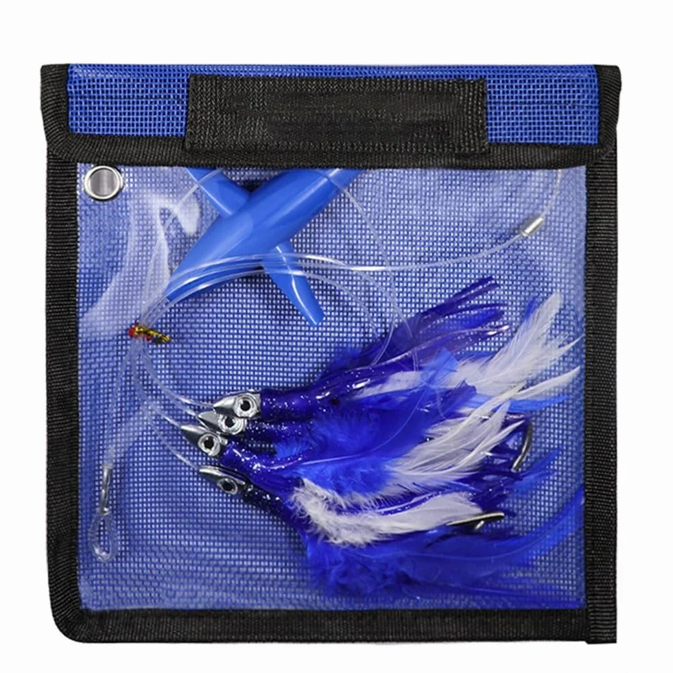 Octopus Skirted Trolling Lure Marlin Tuna Mahi Durado przynęty wędkarskie (niebieska)
