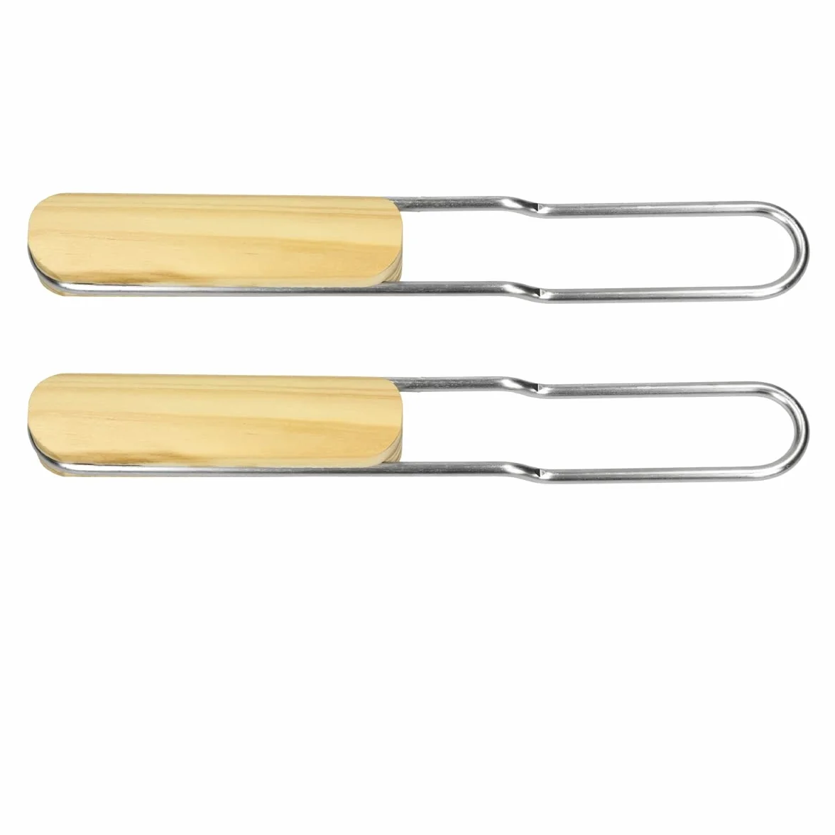 ECD Germany Prostokatny grill ze stali nierdzewnej z wyjmowanymi uchwytami 67 x 40 cm - solidny i odporny na rdze - do kominka grillowego Buschbeck - grill gazowy - kosze na ognisko - akcesoria do