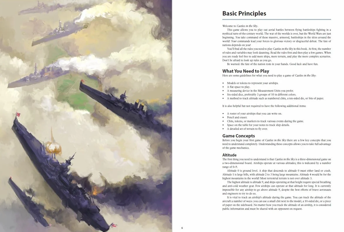 Castles in the Sky: A Wargame of Flying Battleships: 30