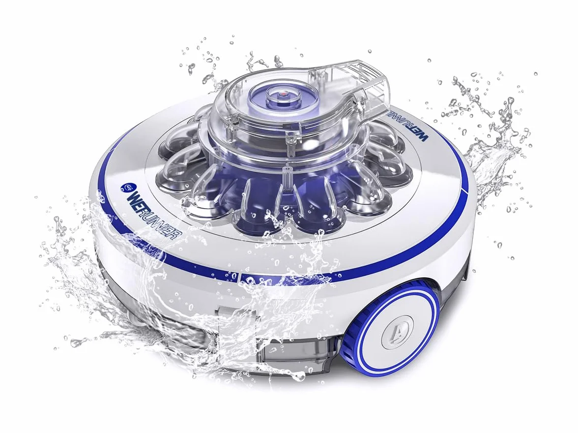 Gre RBR60 - Wet Runner bezprzewodowy robot elektryczny, do basenów do 35 m2 Szary
