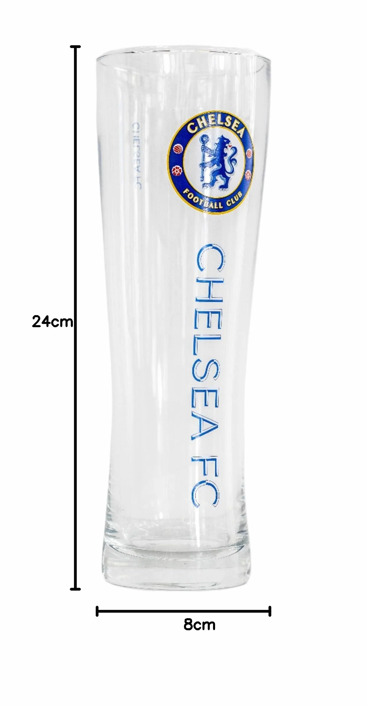 FOCO Chelsea FC oficjalna smukła szklanka piłka nożna
