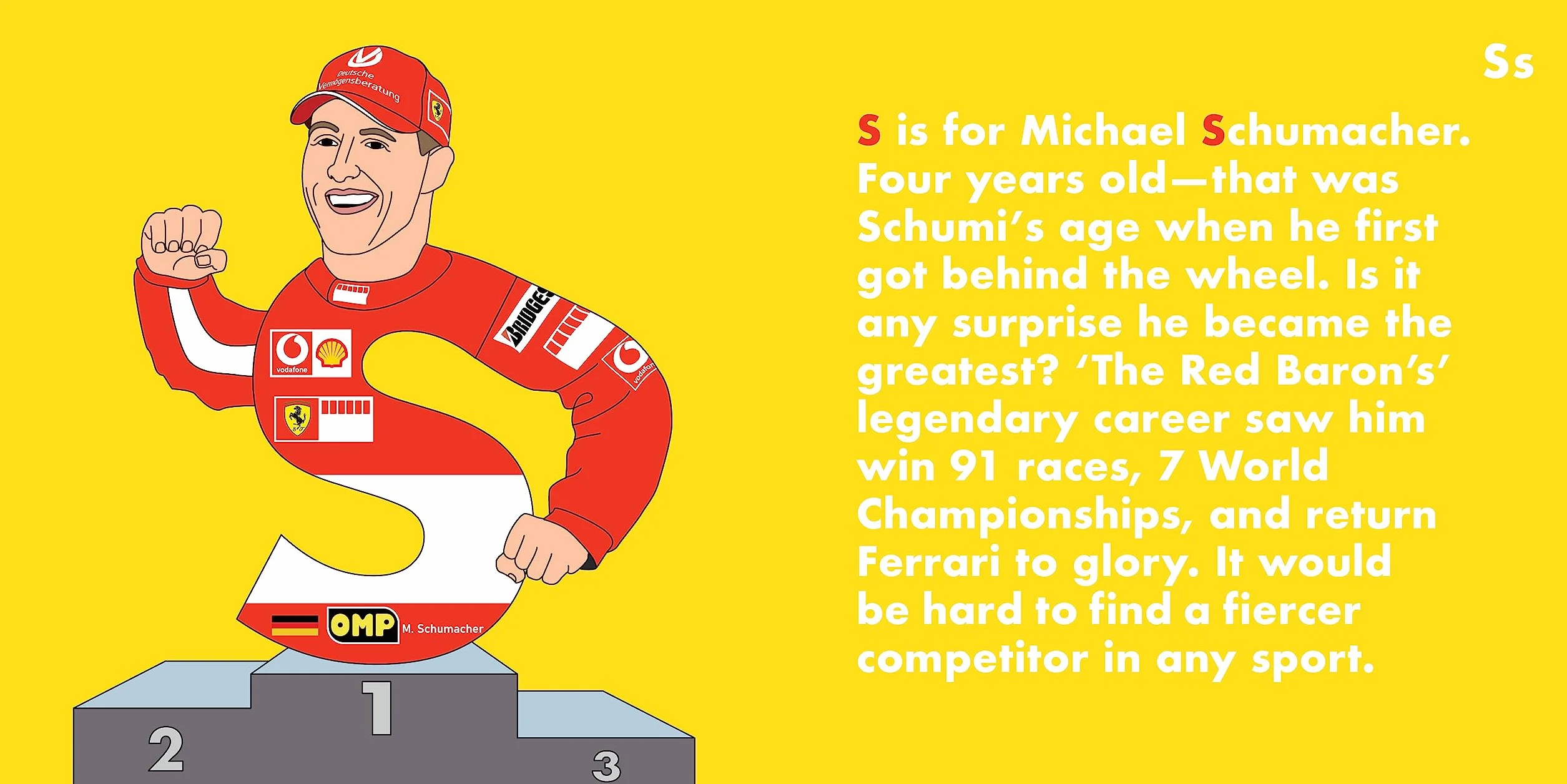 F1 Legends Alphabet