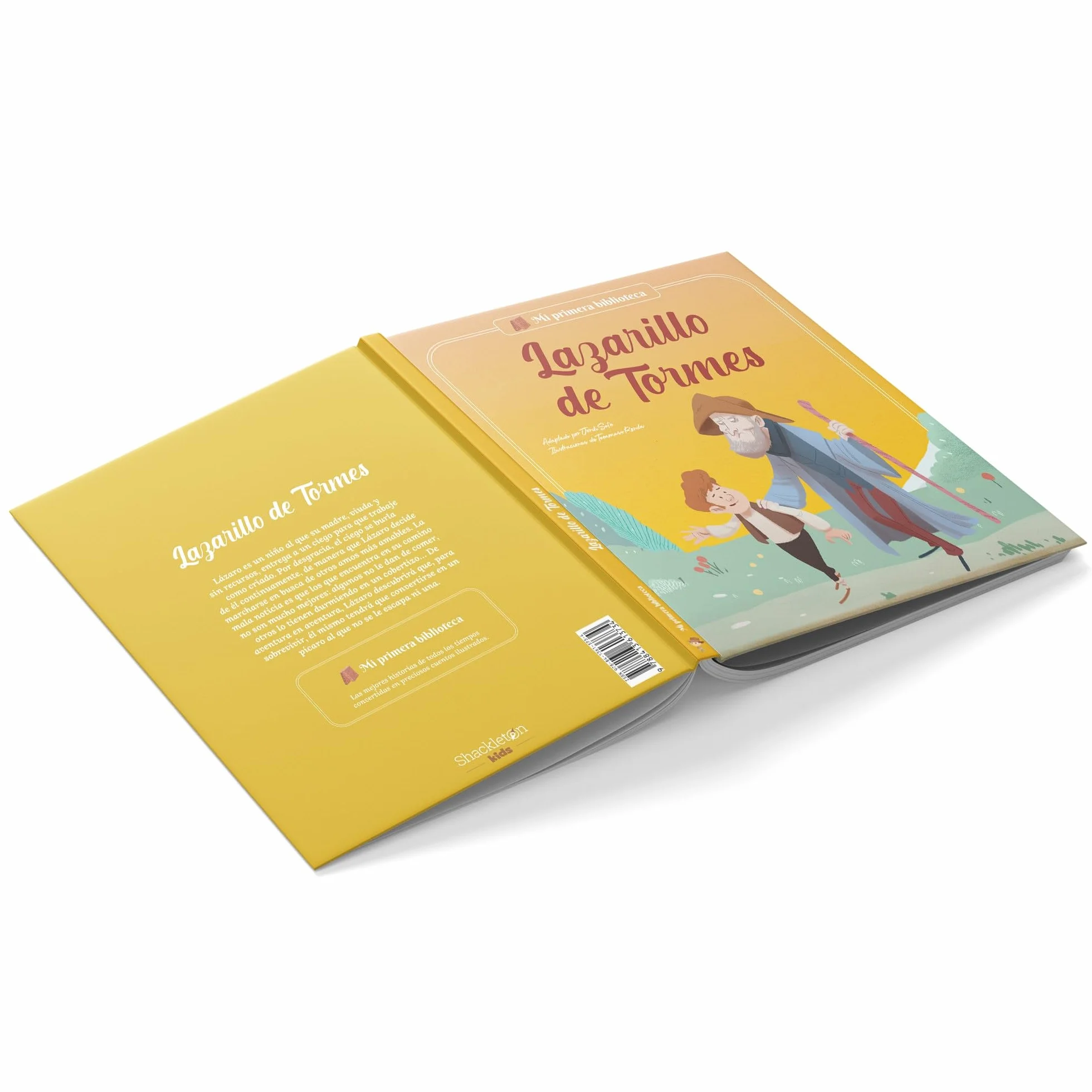 Lazarillo de Tormes: Los grandes clásicos de la historia de la literatura, convertidos en preciosos cuentos para niños y niñas | Para primeros lectores.