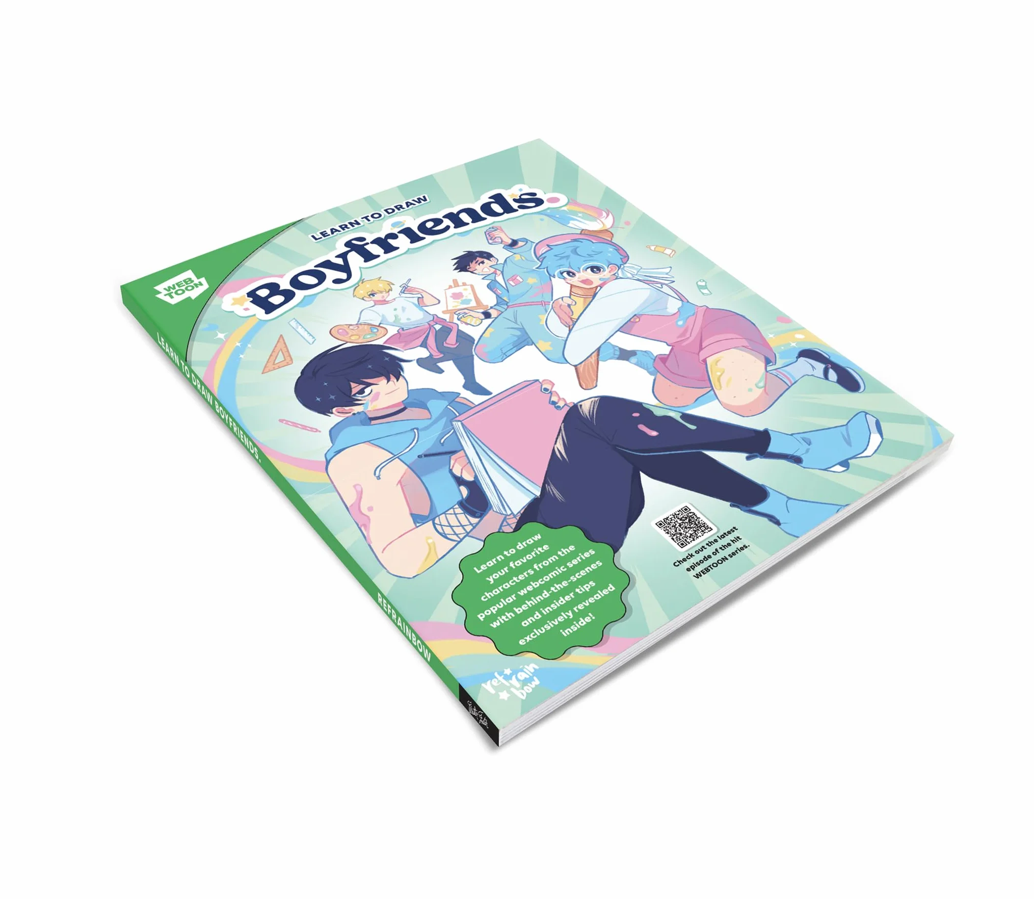 Learn to Draw Boyfriends.: Learn to Draw Your Favorite Characters from the Popular Webcomic Series with Behind-The-Scenes and Insider Tips Exclusively Revealed Inside!