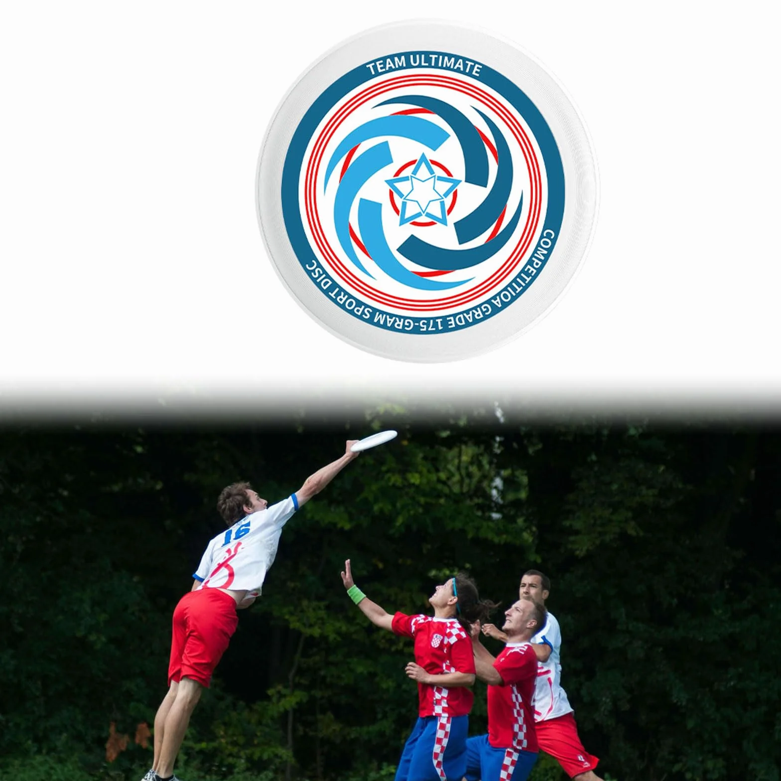 Frisbee Ultimate 175 g profesjonalny dysk frisbee