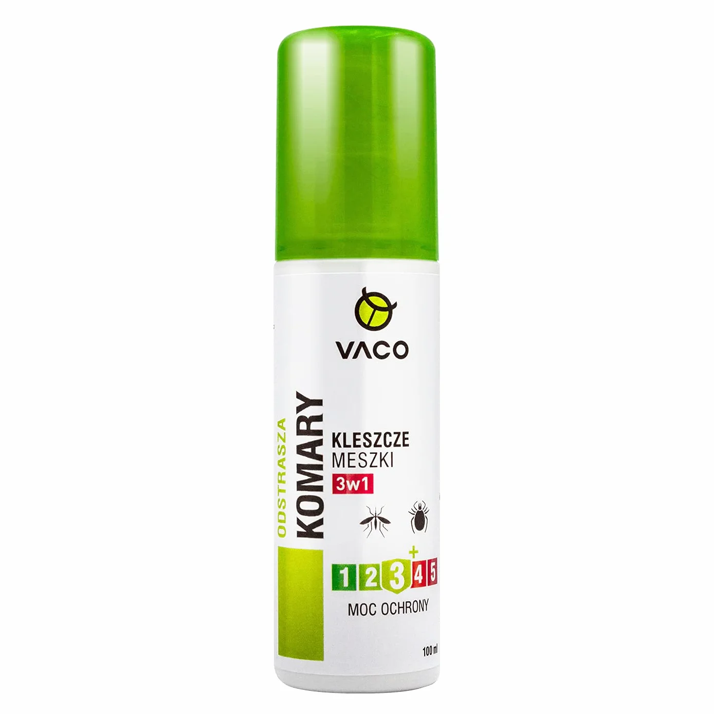 VACO Płyn na komary, kleszcze i meszki (pump spray) - 100 ml