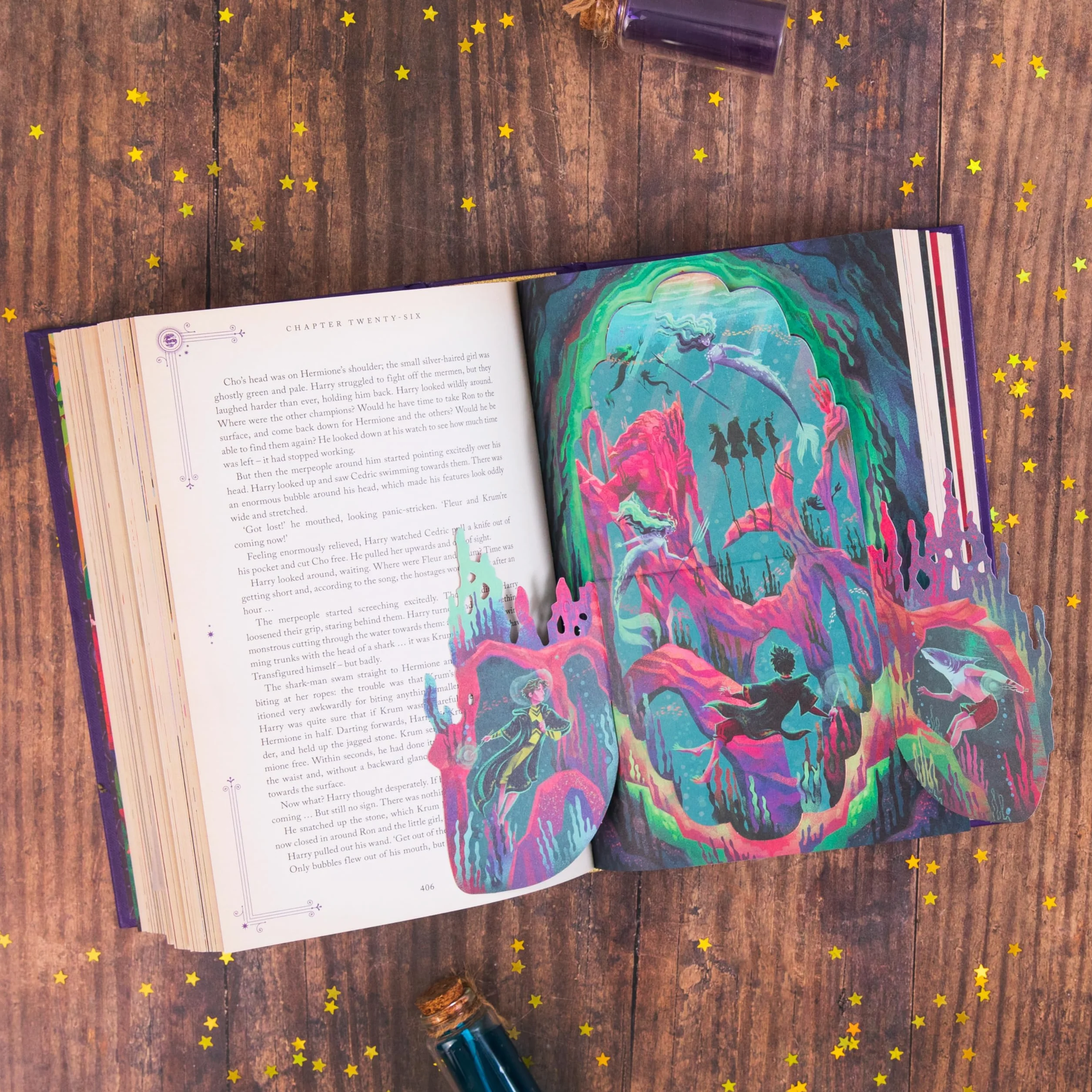 Harry Potter and the Goblet of Fire: A sumptuously illustrated gift book with magical interactive surprises