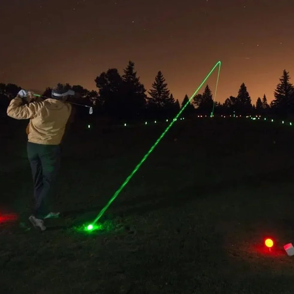 Świecące piłki golfowe, 6 sztuk piłek do golfa, lampka LED do golfa, elektroniczne świecące piłki golfowe LED do treningu nocnego, duży zasięg i strzały dystansowe