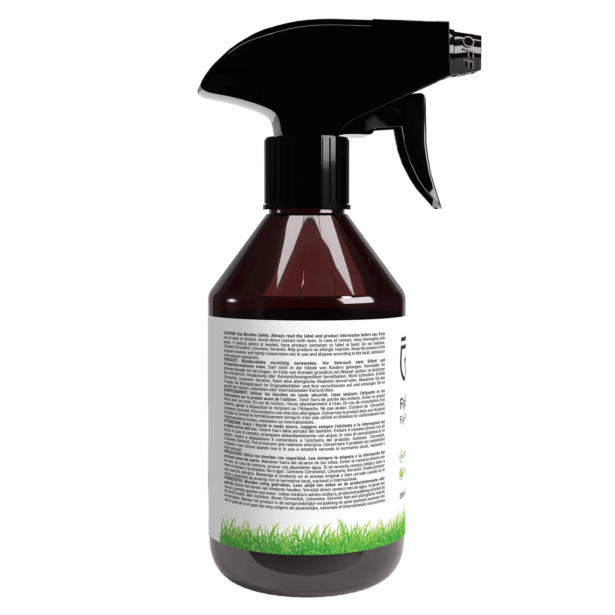 RepellShield® Spray do odstraszania much, 250 ml, delikatny spray na muchy owocówki, idealny do roślin, skrzynek, okien – do użytku wewnątrz i na zewnątrz – bez deetu – spray na muchy do mieszkania i