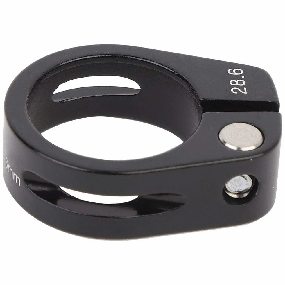 Zacisk do rur ycle 28,6 mm ze stopu aluminium rowerowy zamiennik czarny